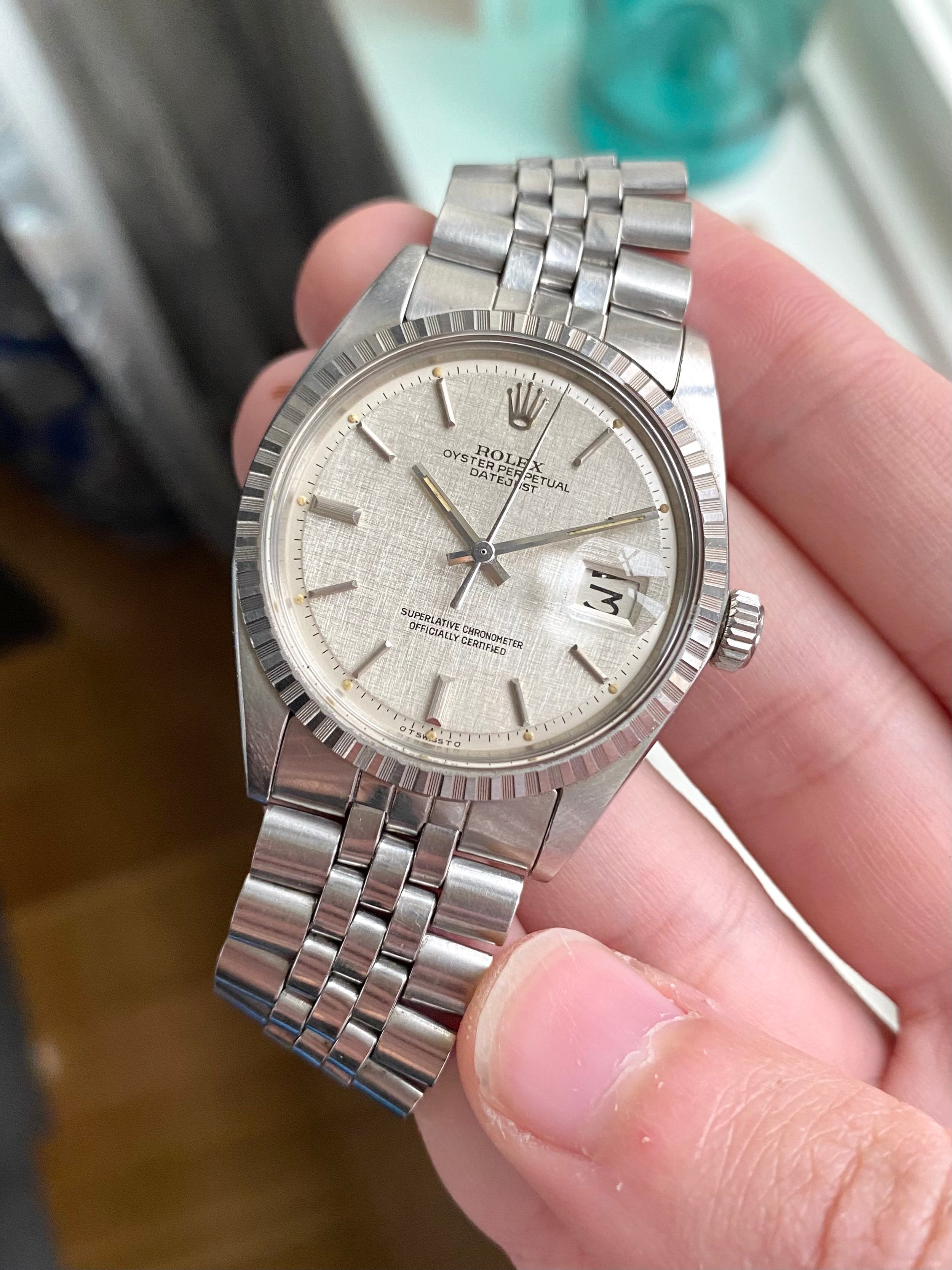 Rolex Datejust 1603 - Linen Sigma