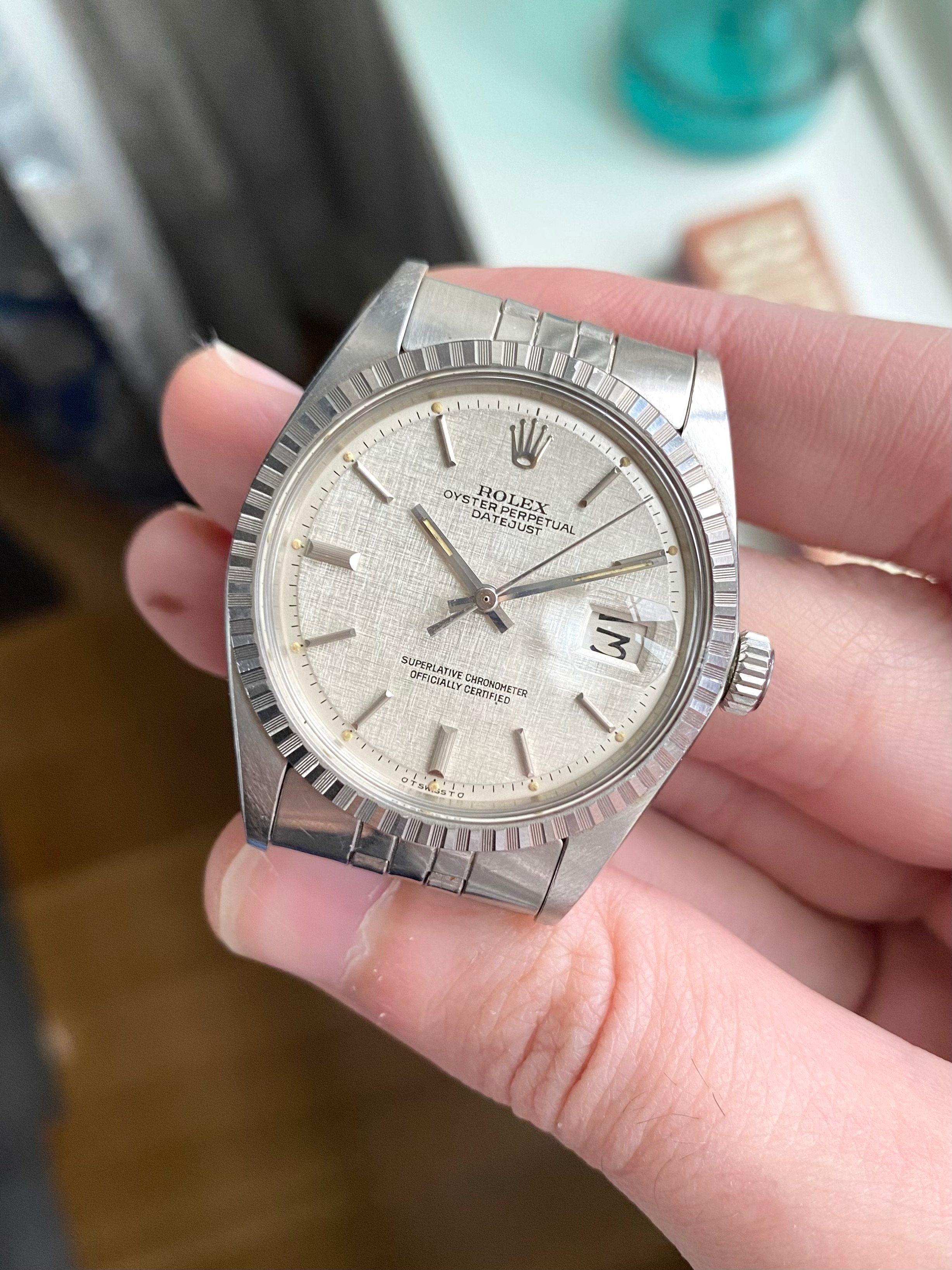 Rolex Datejust 1603 - Linen Sigma