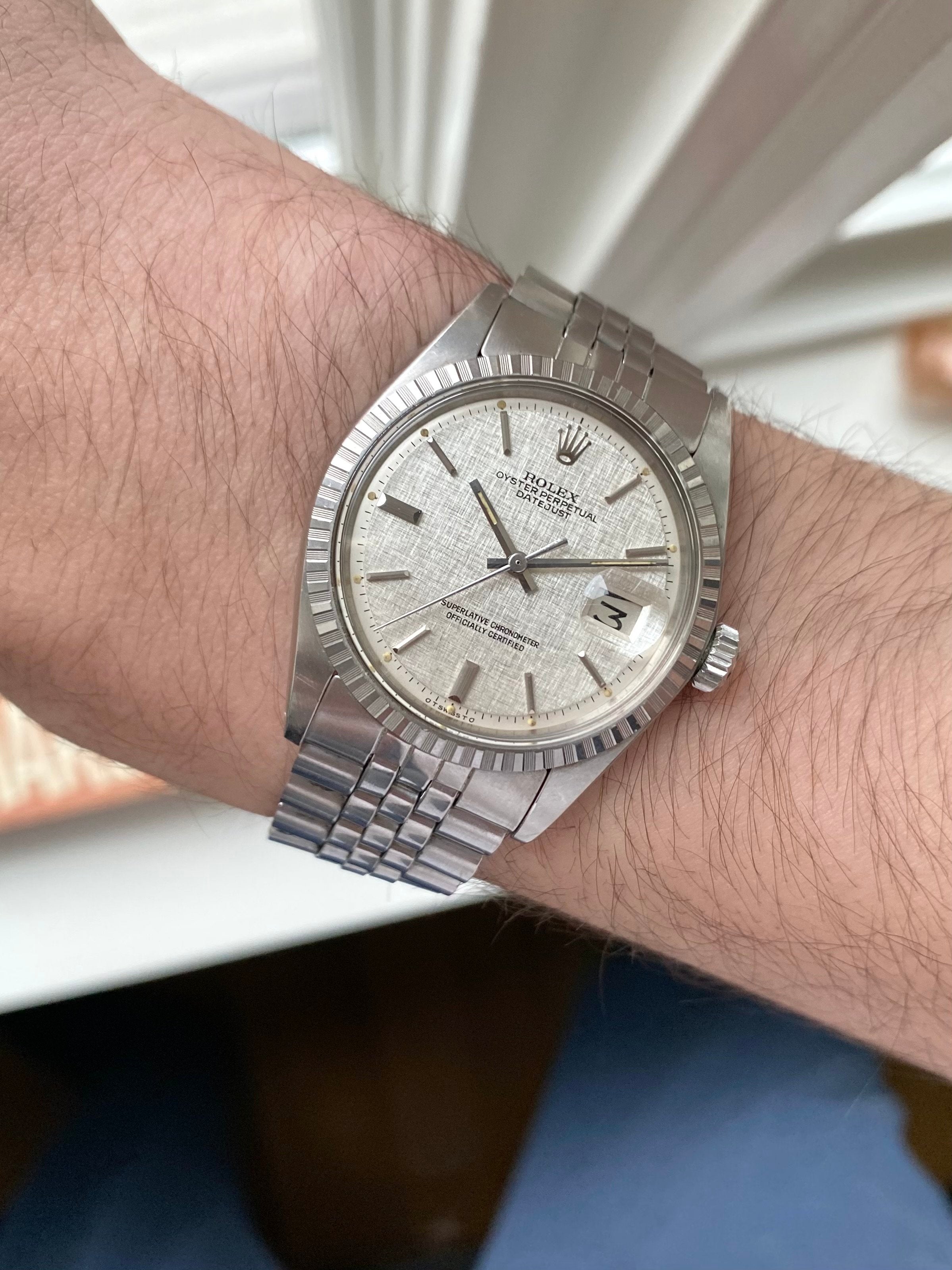 Rolex Datejust 1603 - Linen Sigma