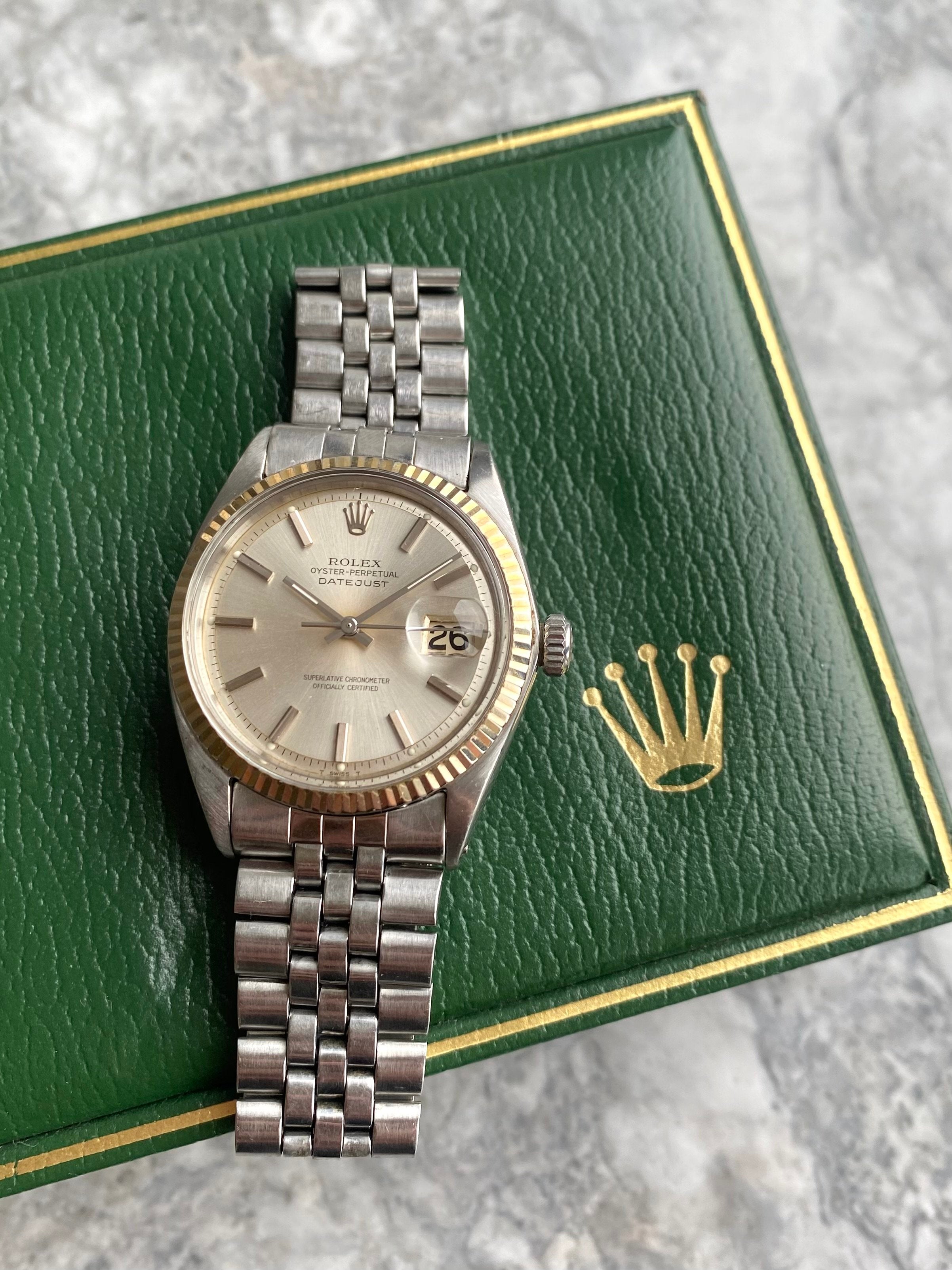 Rolex Datejust 1601 - Silver Dial.