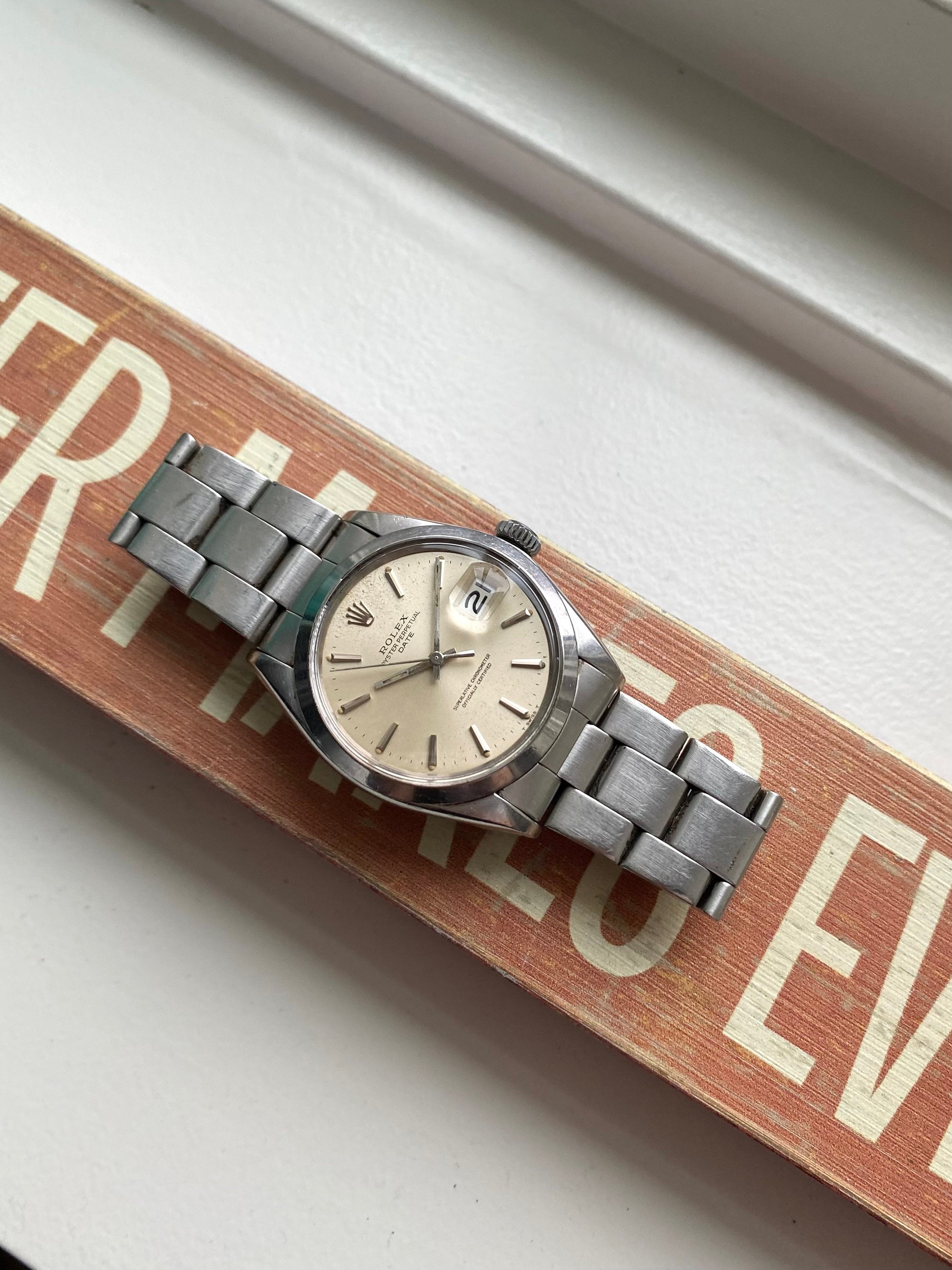 Rolex OP 1500 - Silver Cream Dial