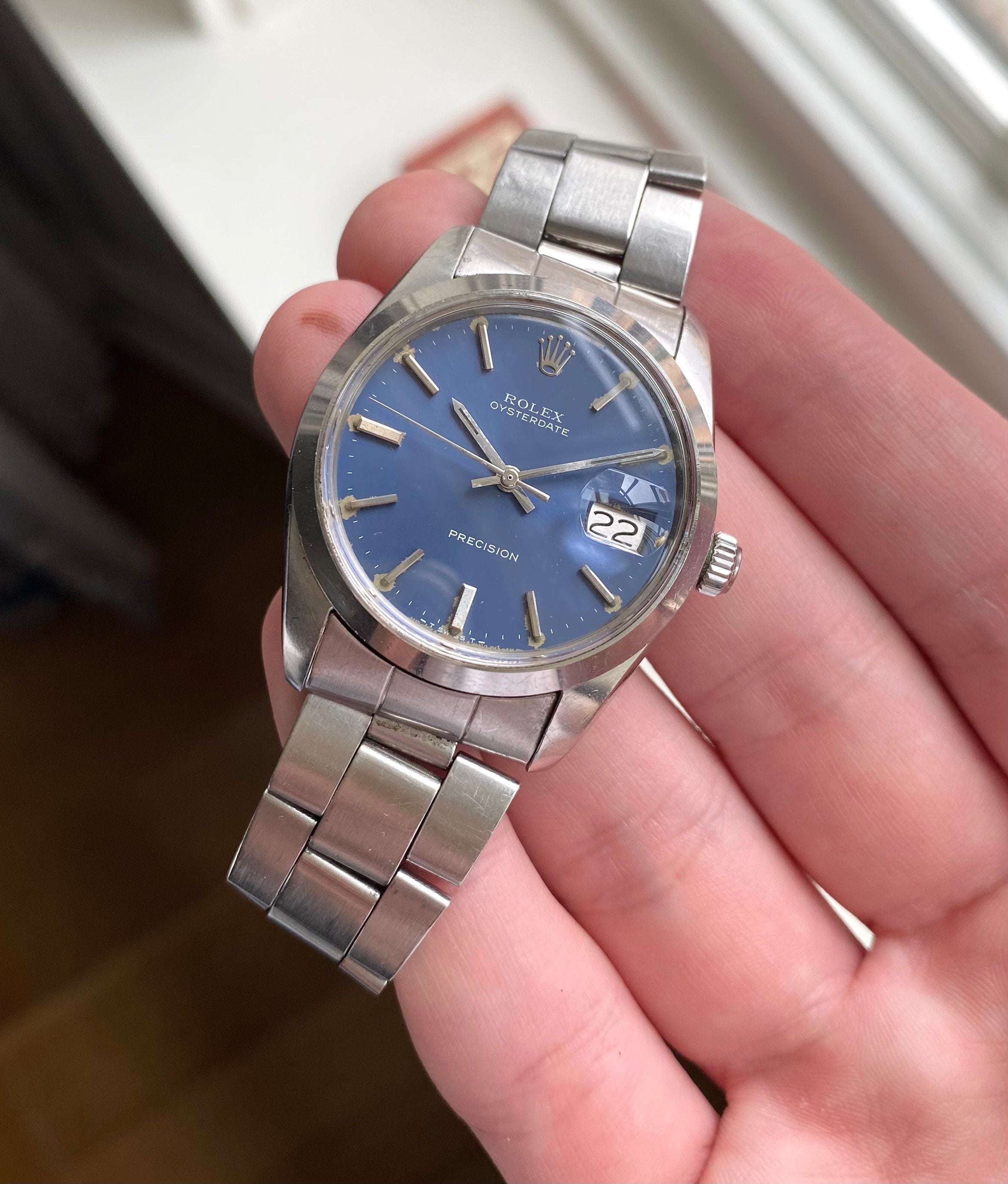 Rolex Precison 6694 - Blue