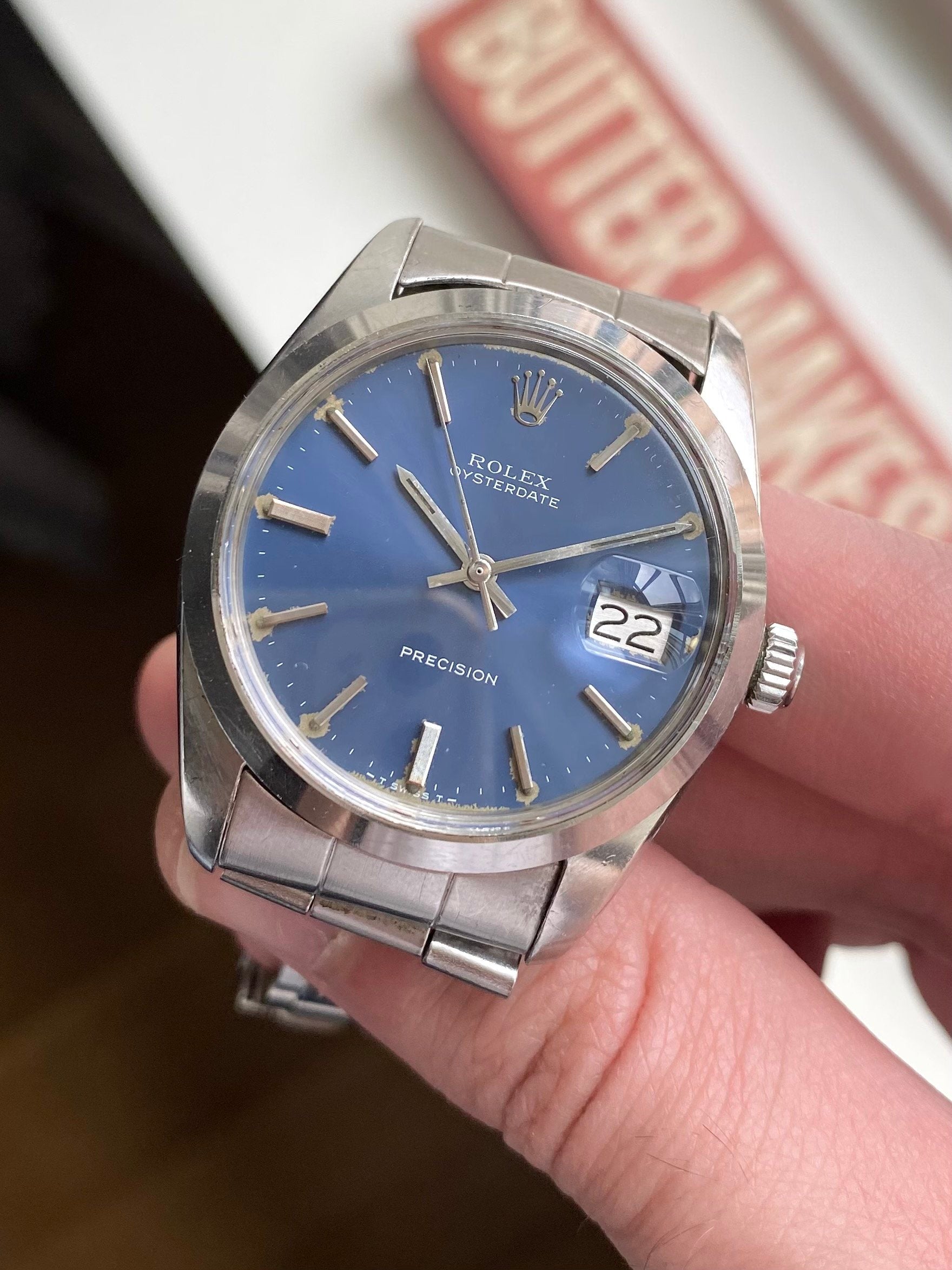 Rolex Precison 6694 - Blue