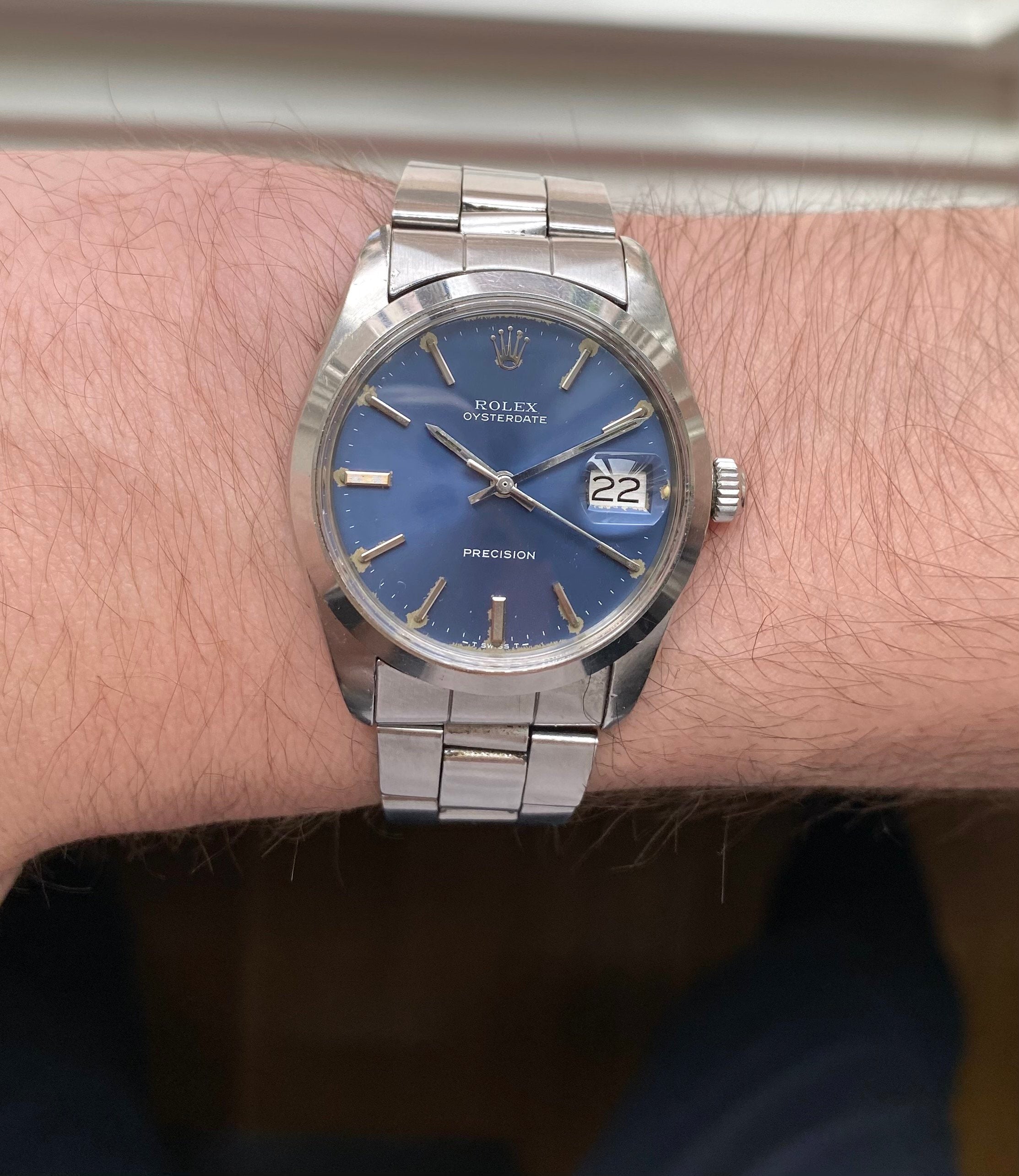 Rolex Precison 6694 - Blue
