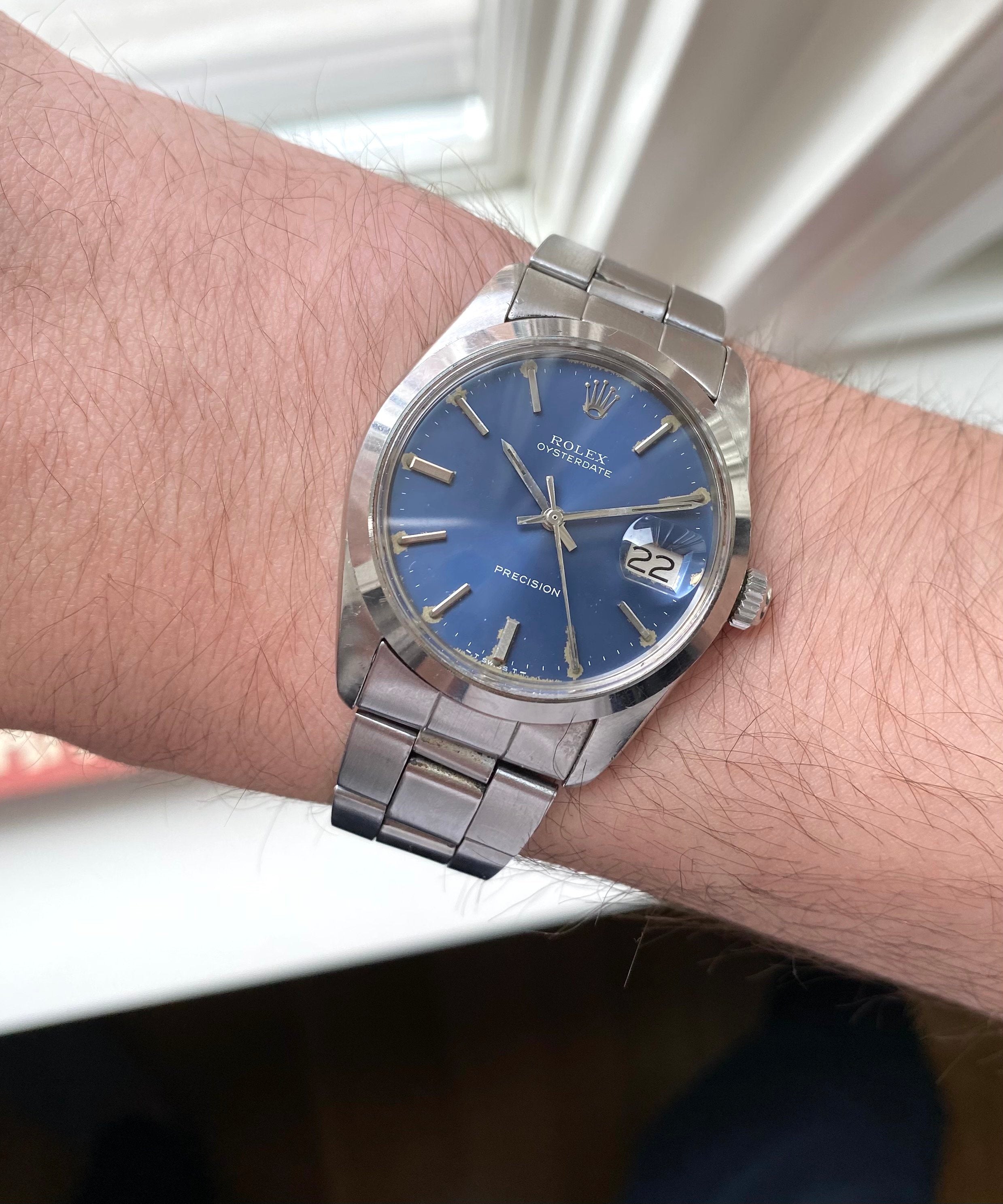 Rolex Precison 6694 - Blue