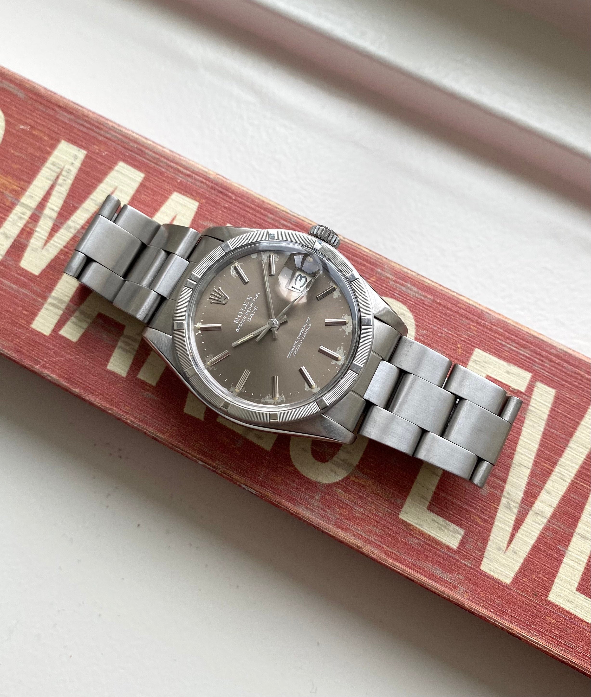 Rolex OP ref. 1501 — Taupe Dial