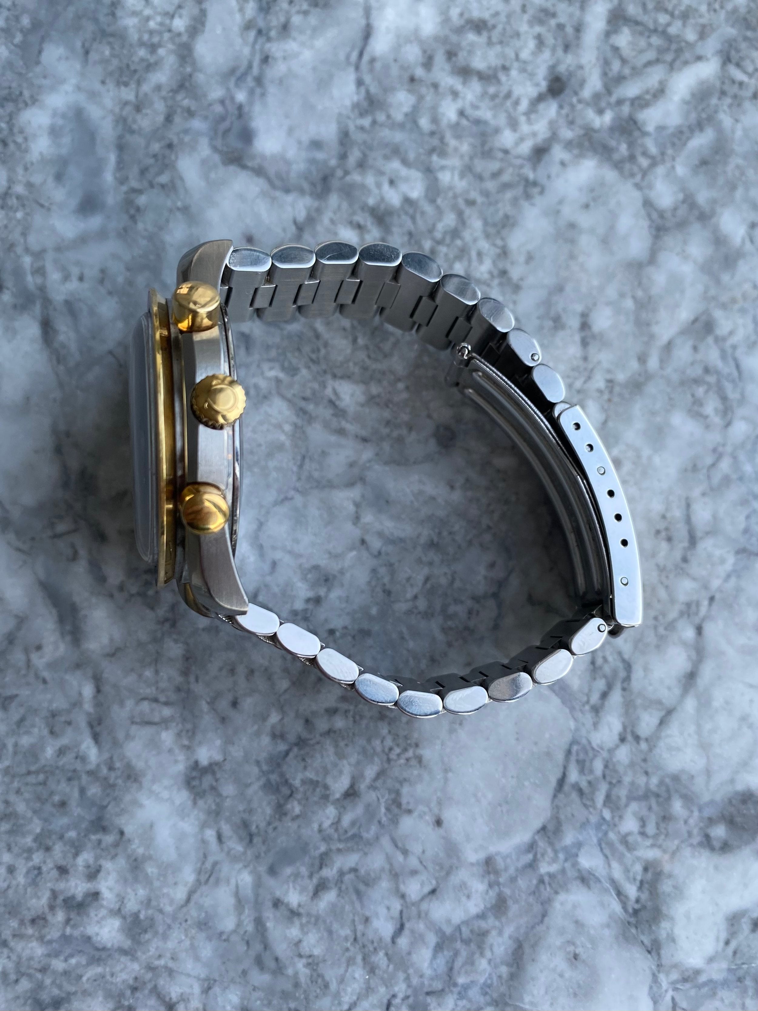 Omega Speedmaster Two Tone - Polar dial.