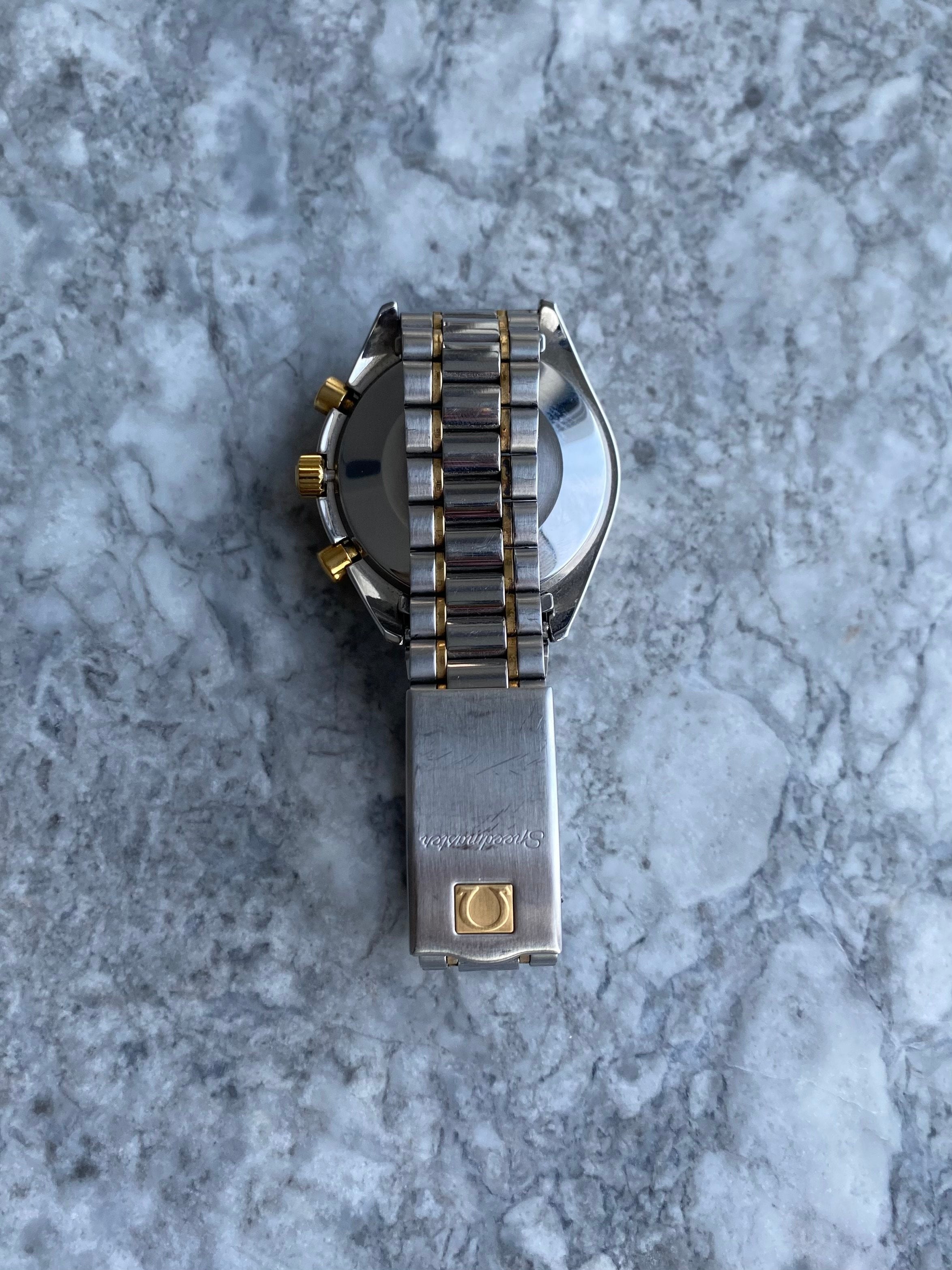 Omega Speedmaster Two Tone - Polar dial.