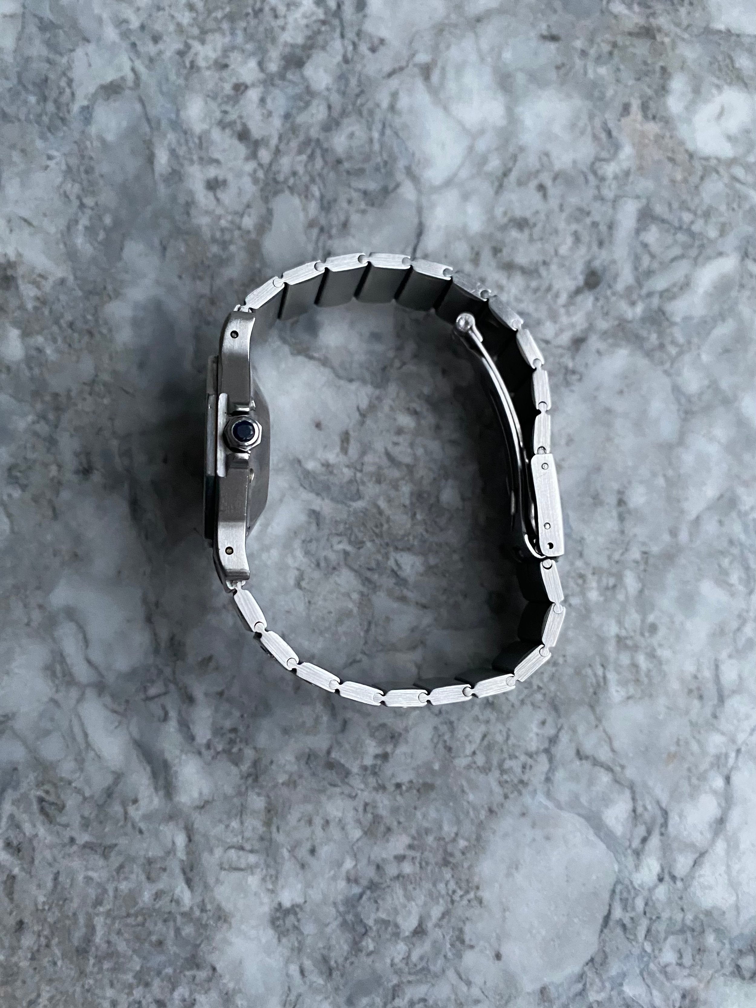 Cartier Octagon - White Roman Numerals.