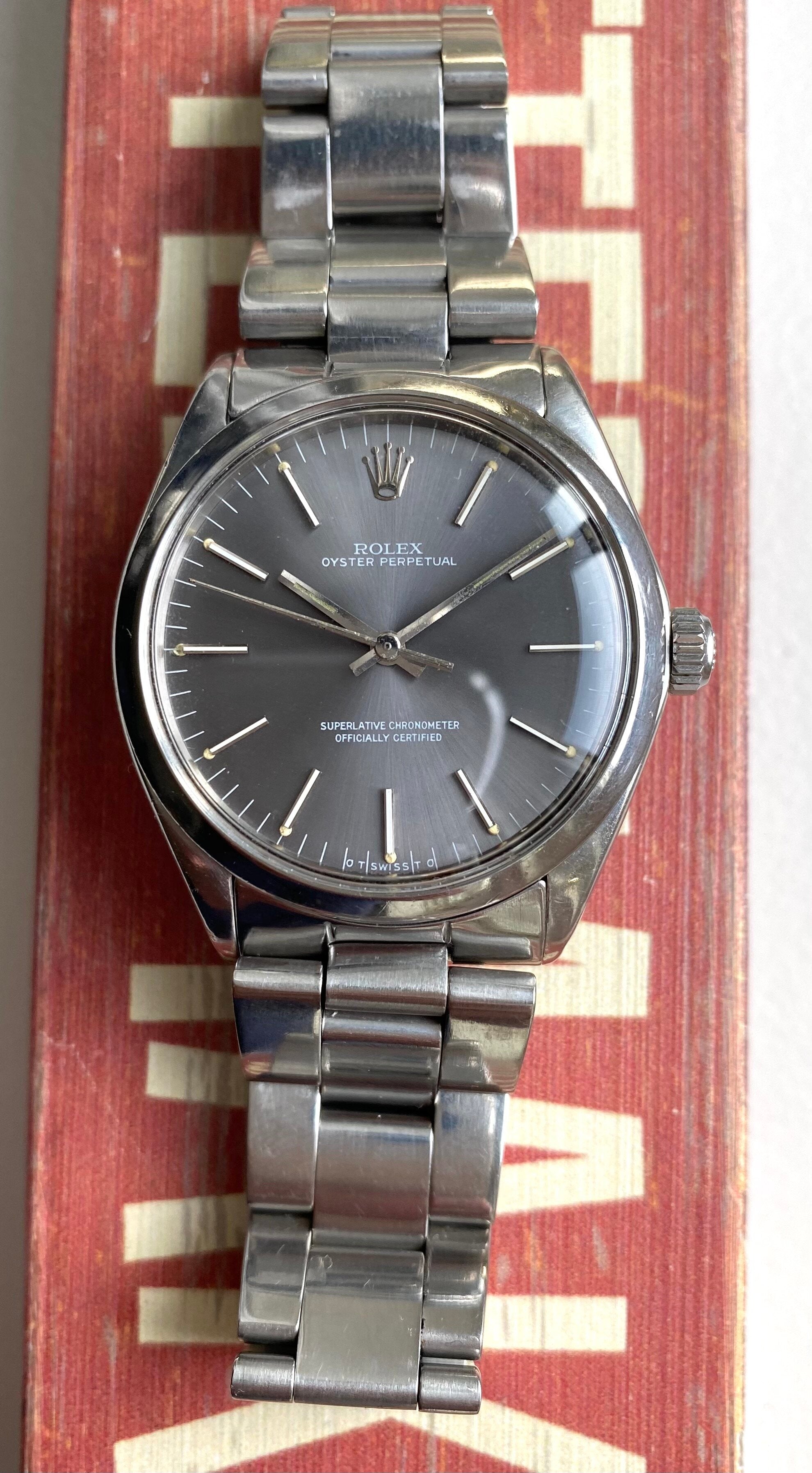 Rolex Oysterperpetual — Grey Dial