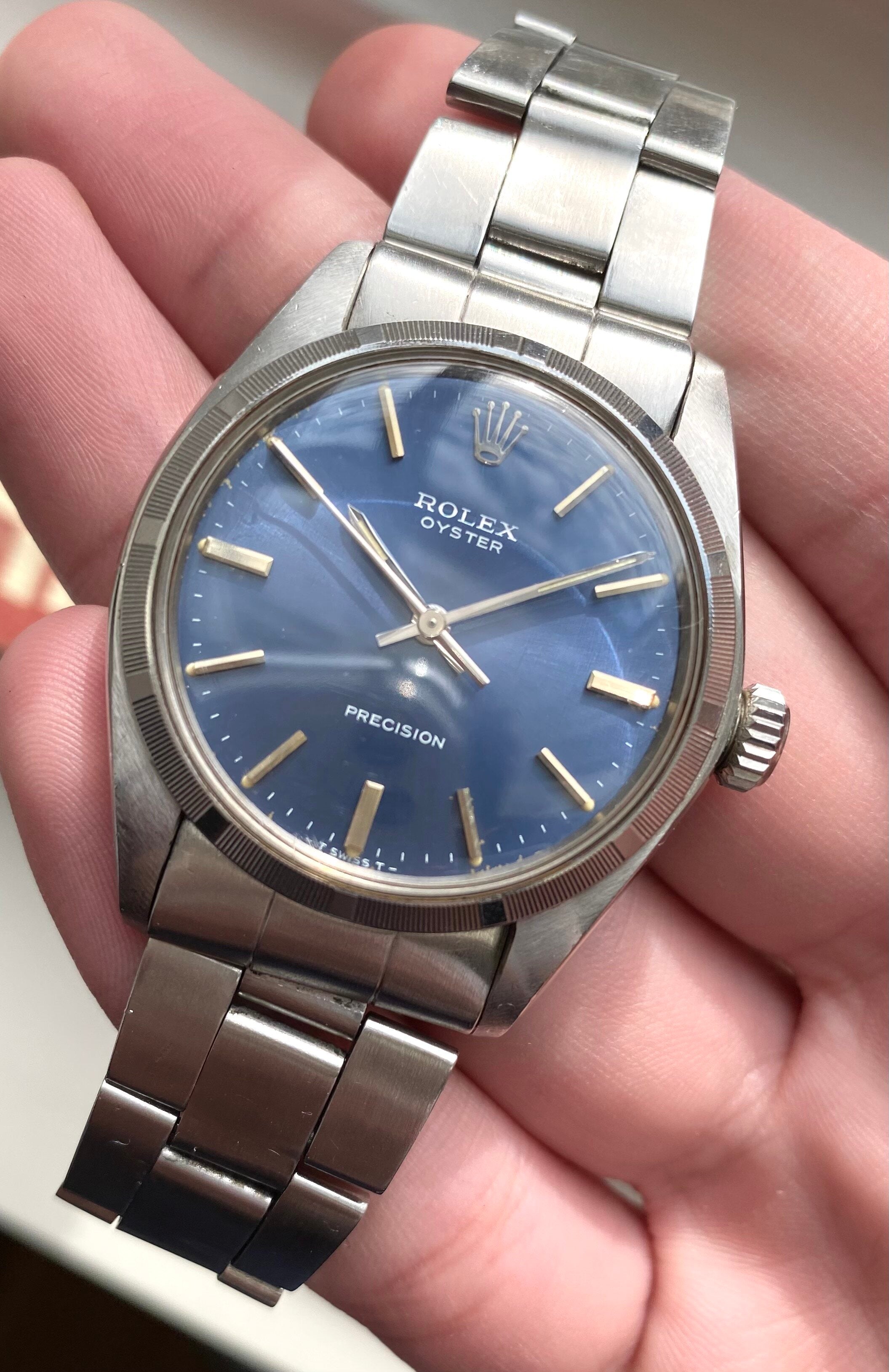 Rolex Oyster Precision — Blue Dial