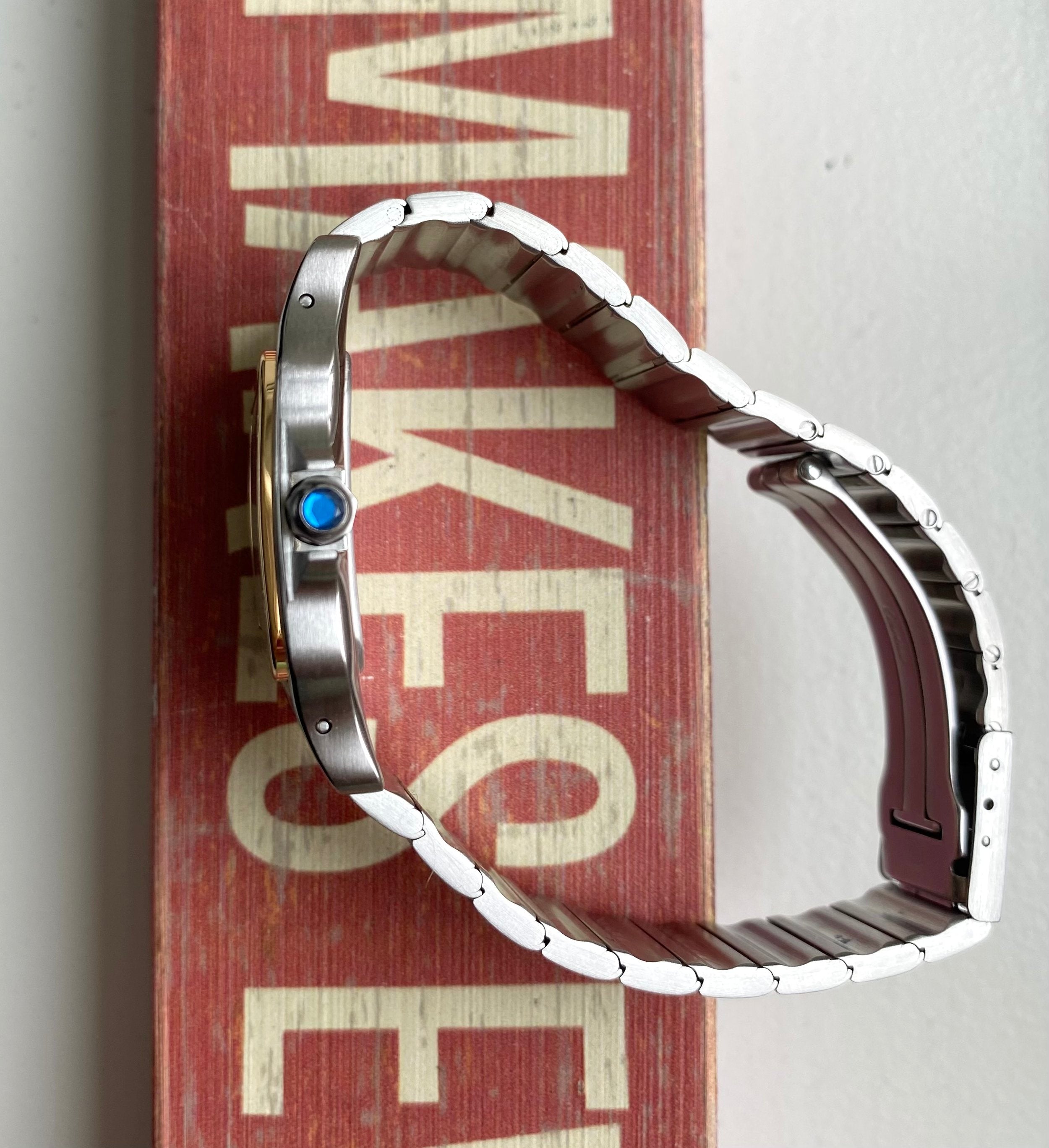 Cartier Santos Galbée ref. 1566 — Two-tone