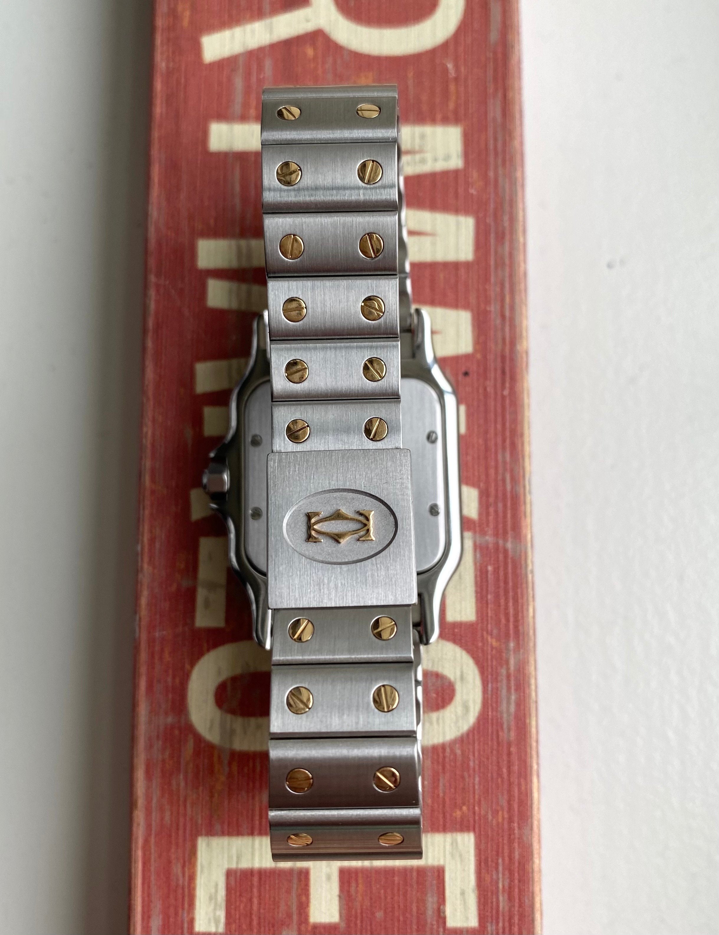 Cartier Santos Galbée ref. 1566 — Two-tone