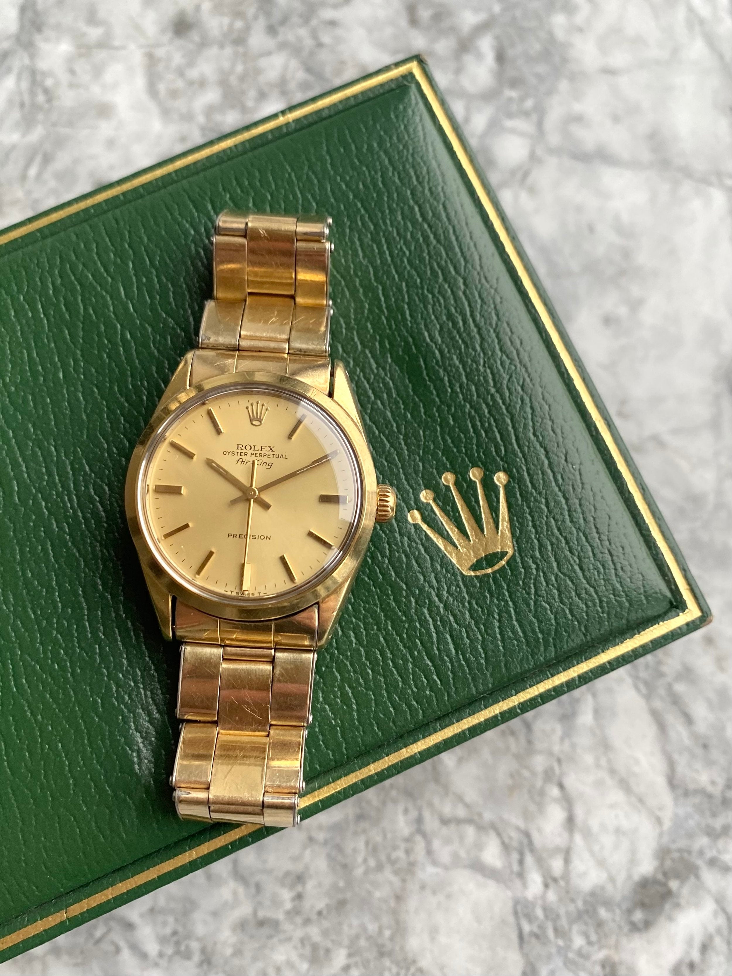 Rolex Air King 5520 - Gold Shell.
