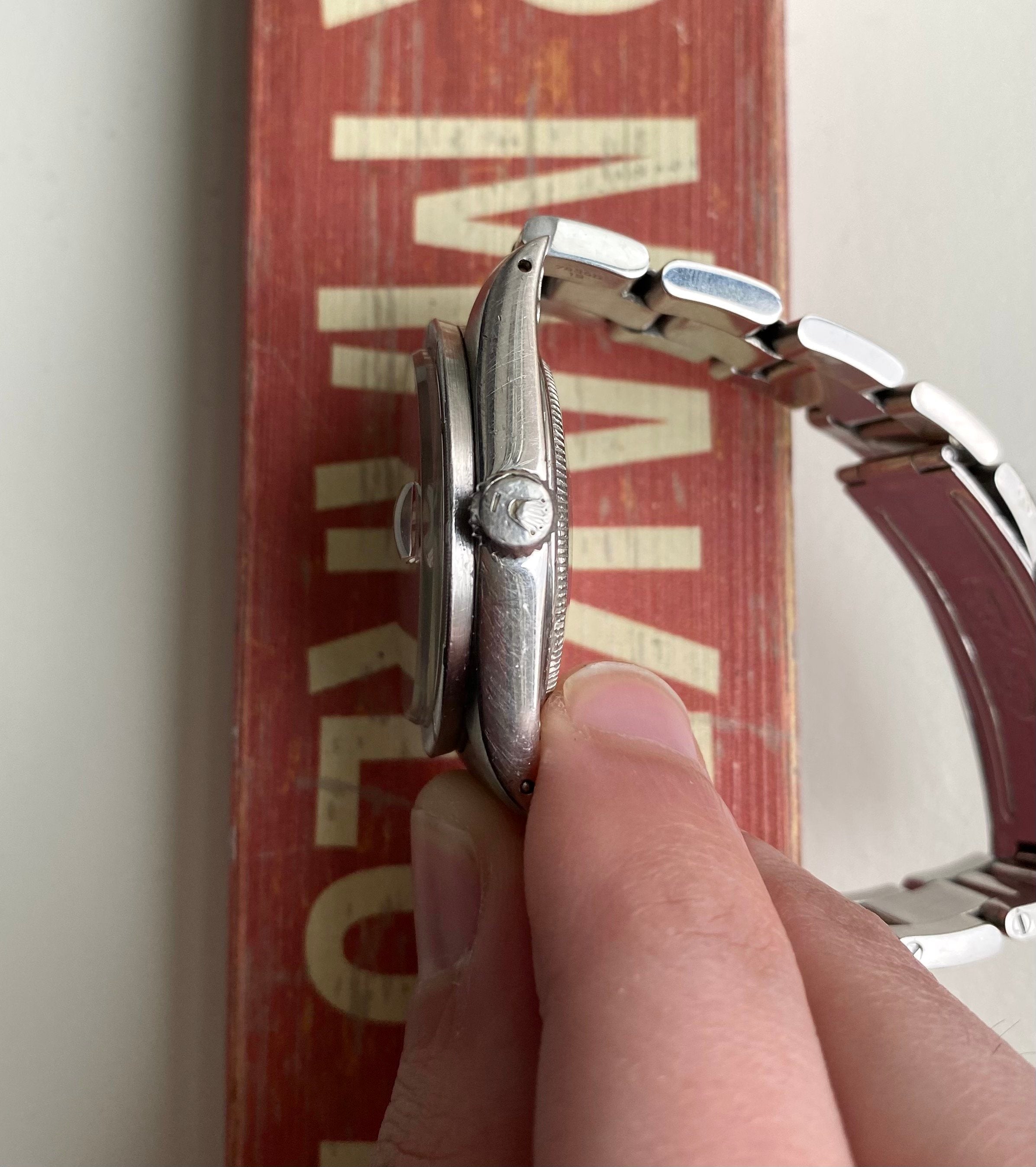 Rolex Oyster Perpetual ref. 1501 — White Roman Numeral Dial