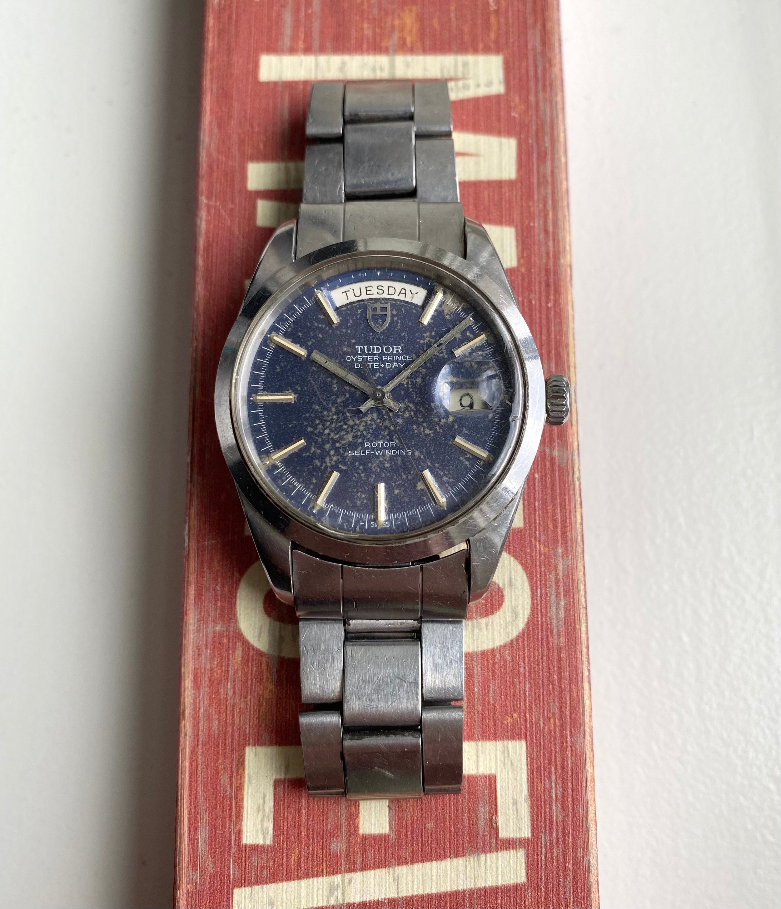 Tudor Oysterprince Date-day — Oversized Bue Dial