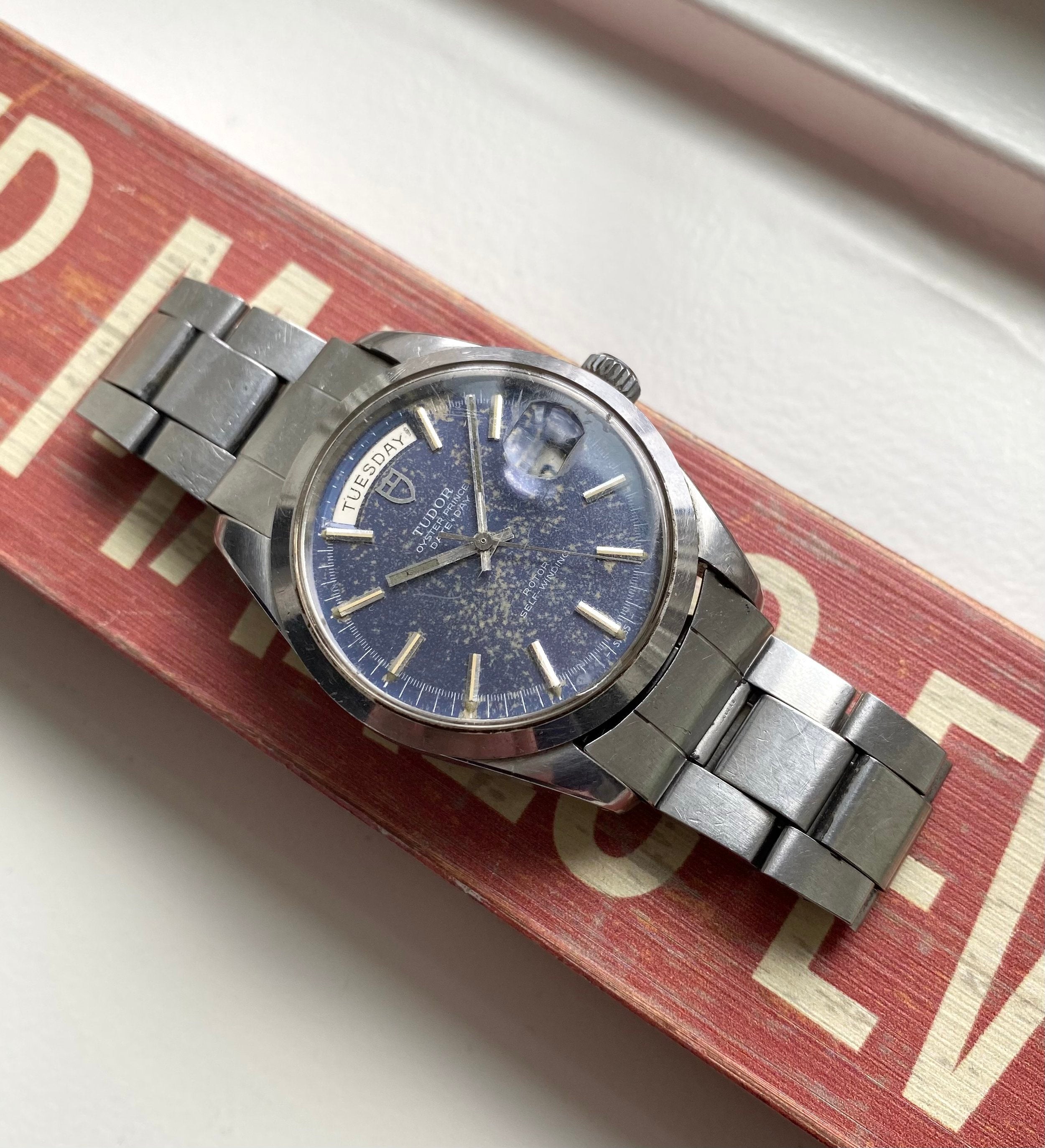 Tudor Oysterprince Date-day — Oversized Bue Dial