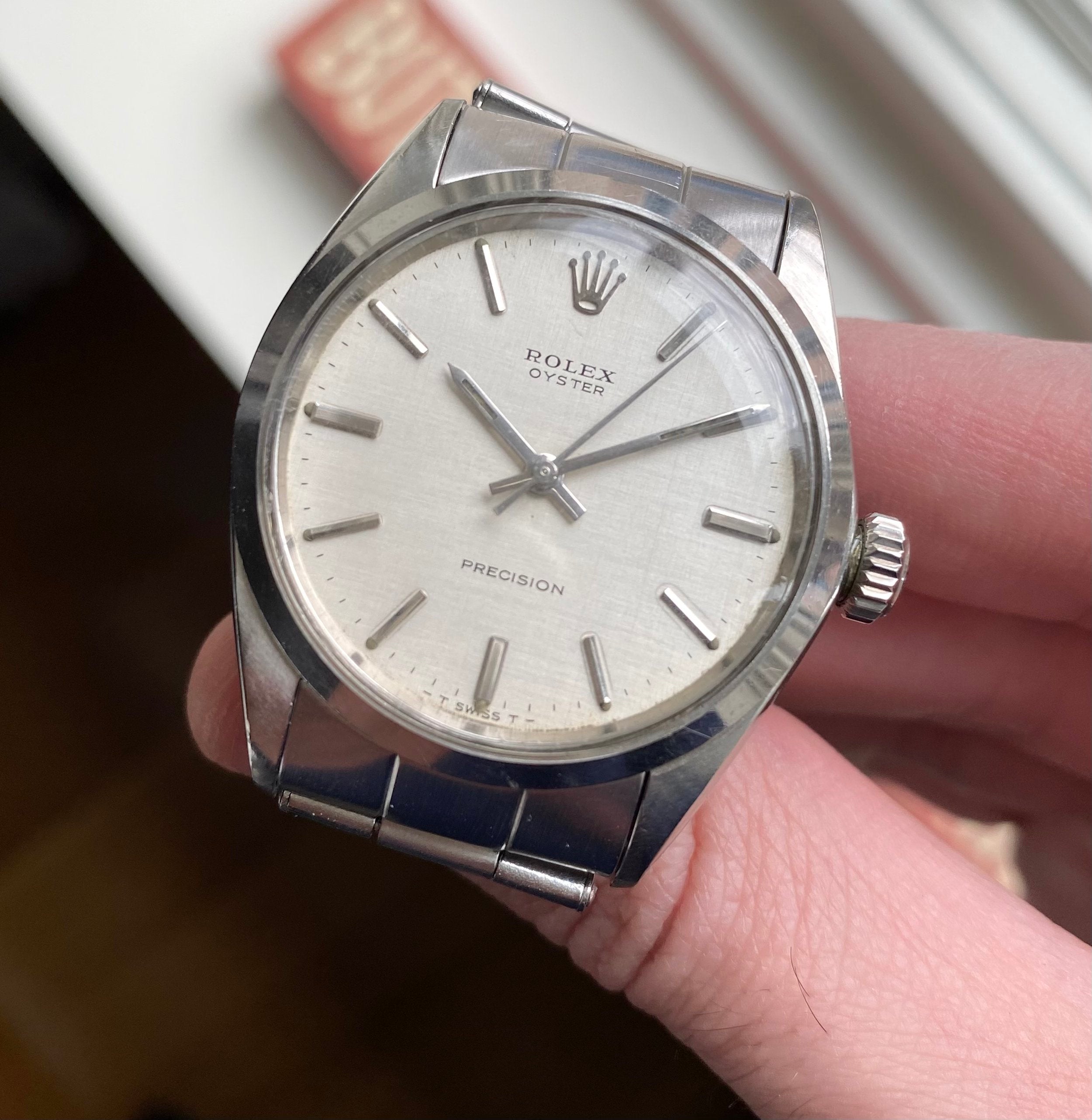 Rolex Oysterprecision ref. 6426 — Linen Dial
