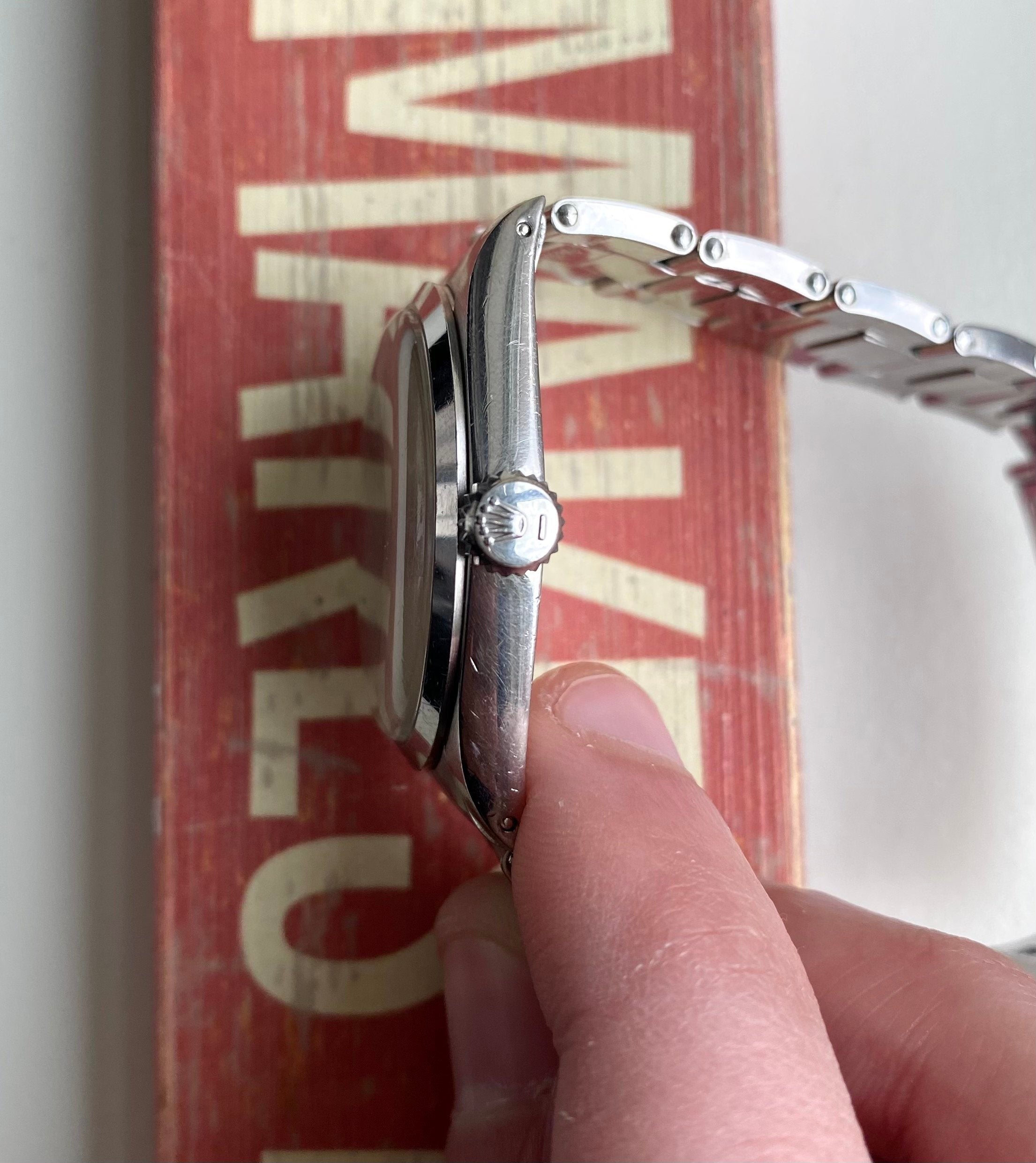 Rolex Oysterprecision ref. 6426 — Linen Dial