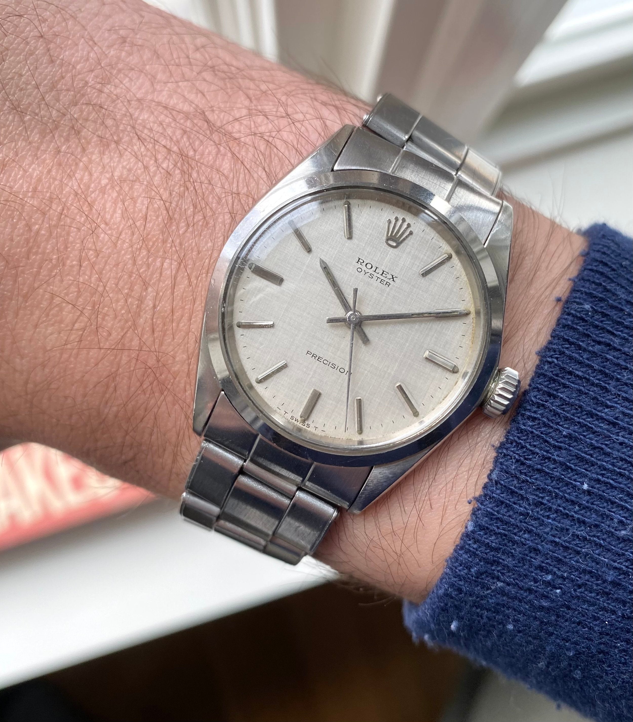 Rolex Oysterprecision ref. 6426 — Linen Dial