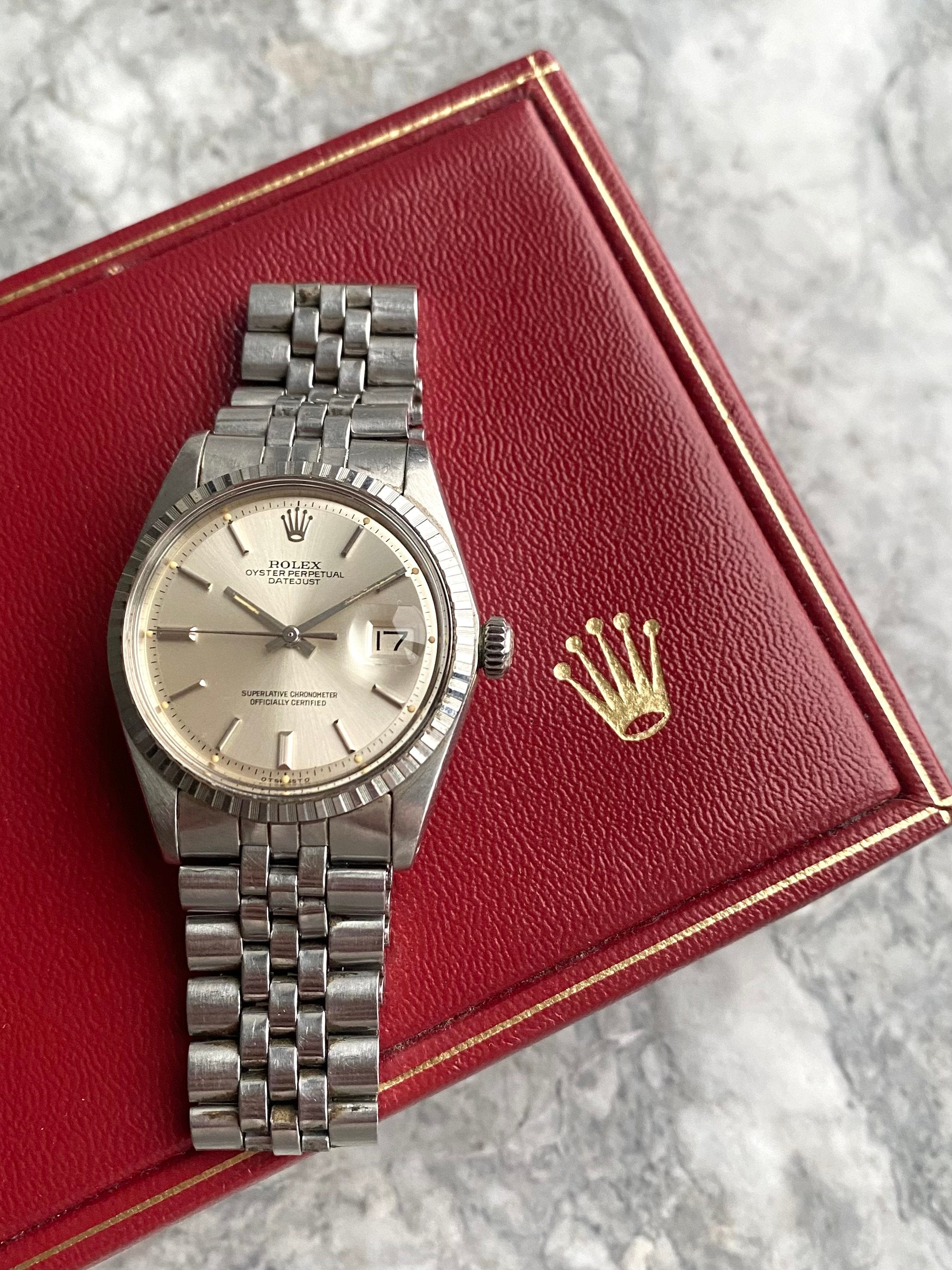 Rolex Datejust 1603 - Silver Sigma Dial.