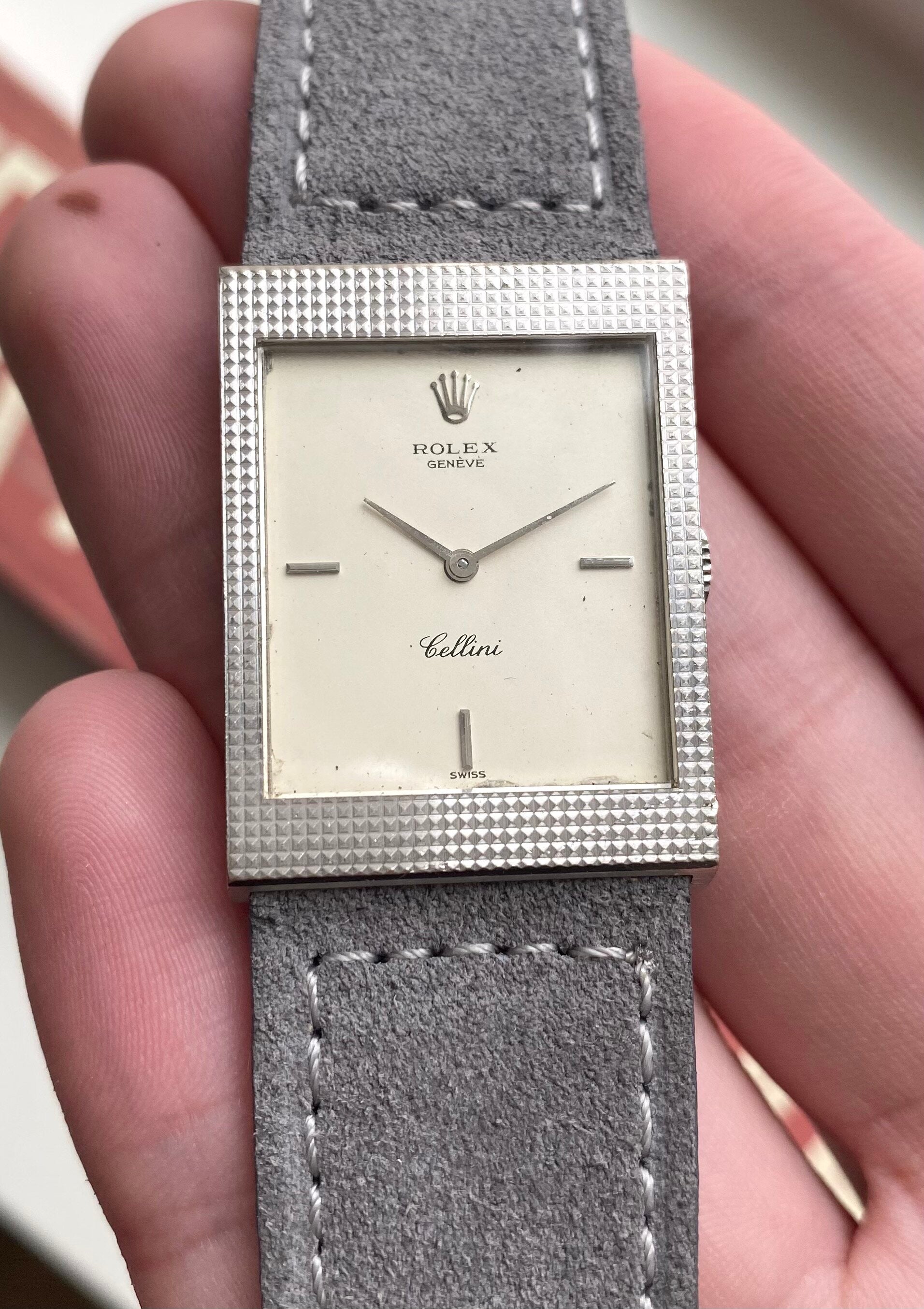 Rolex Cellini 18K White Gold