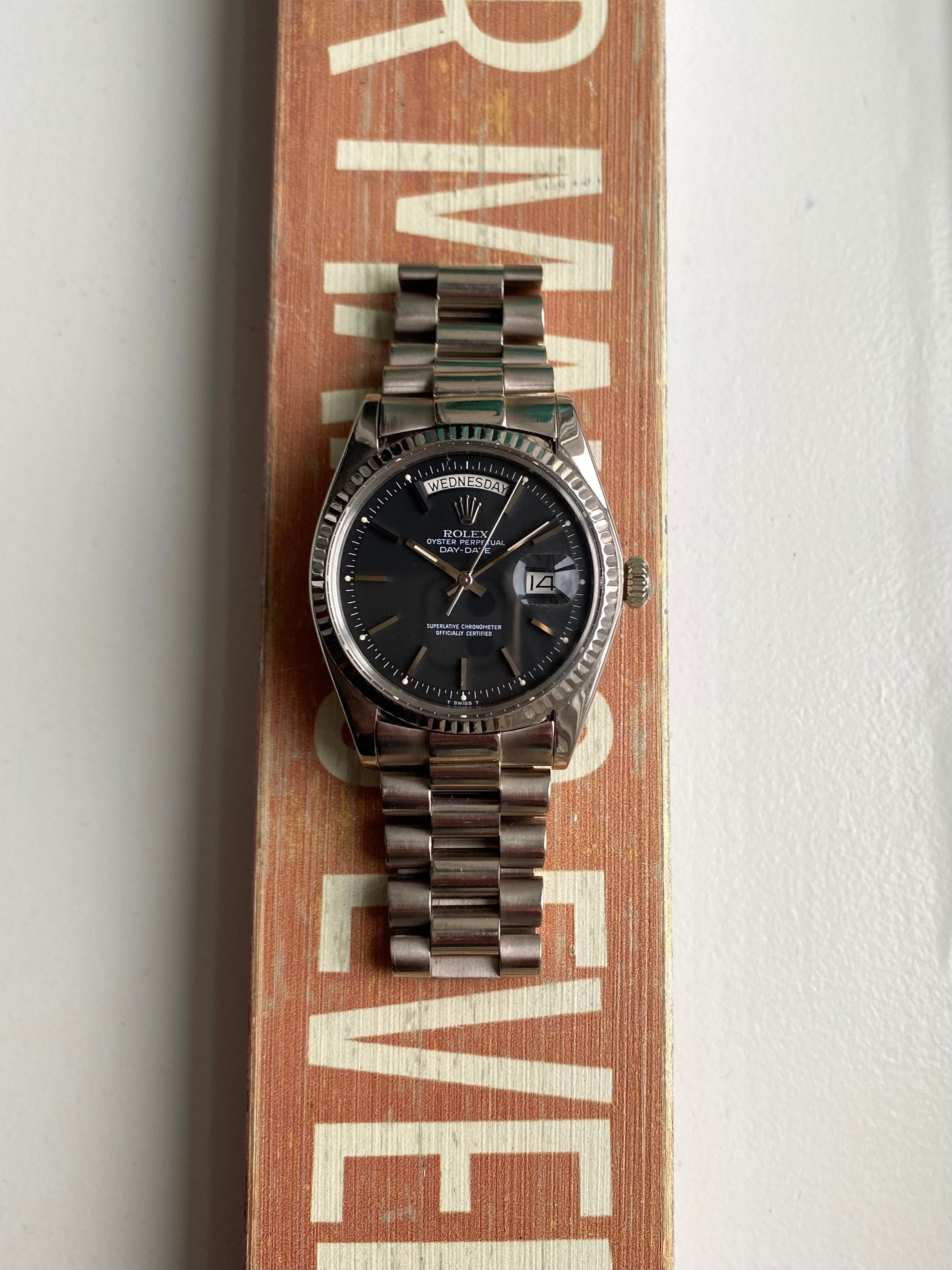 Rolex Daydate 1803 - Matte Black