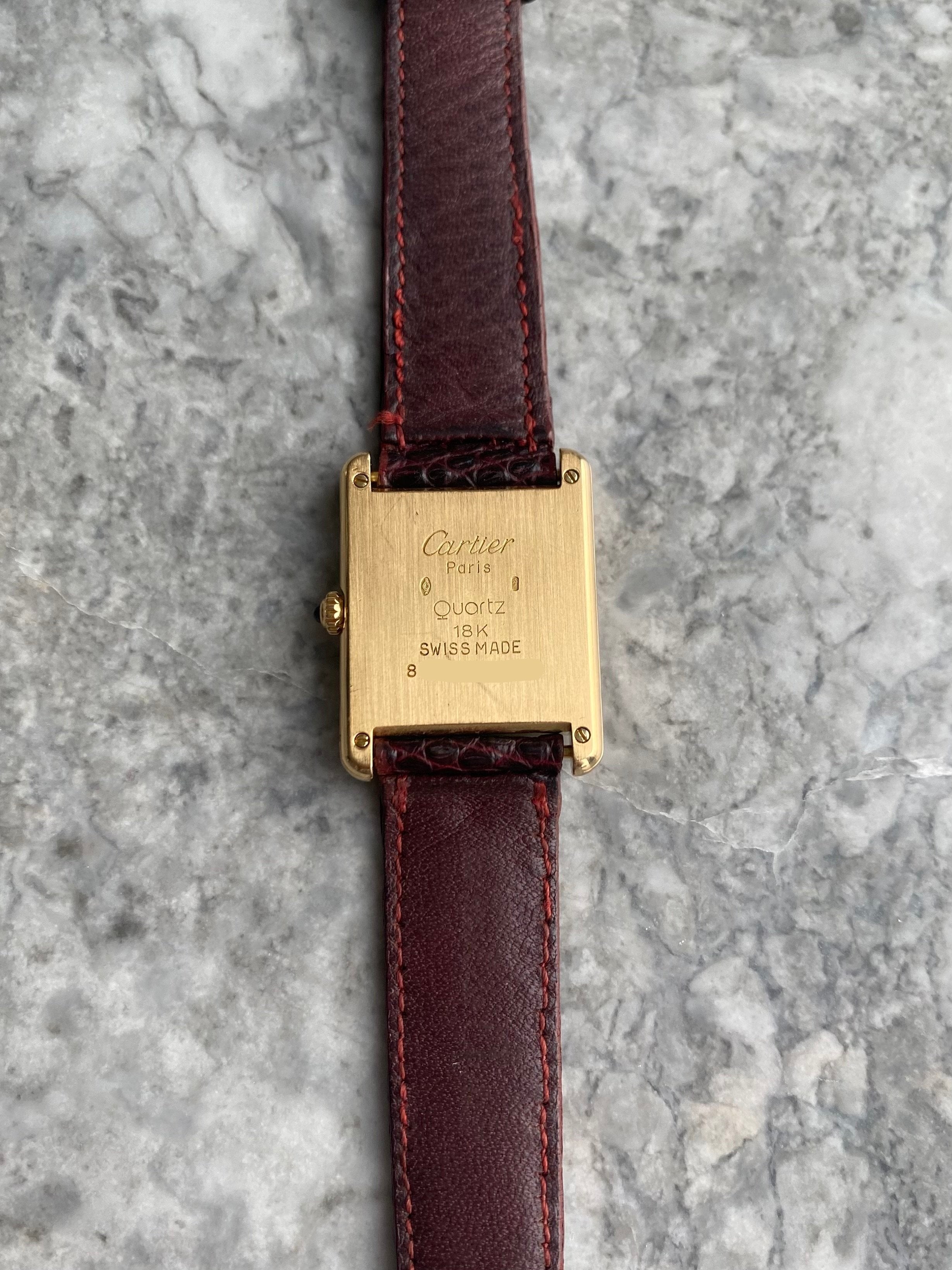 Cartier Tank Louis - 18K Yellow Gold