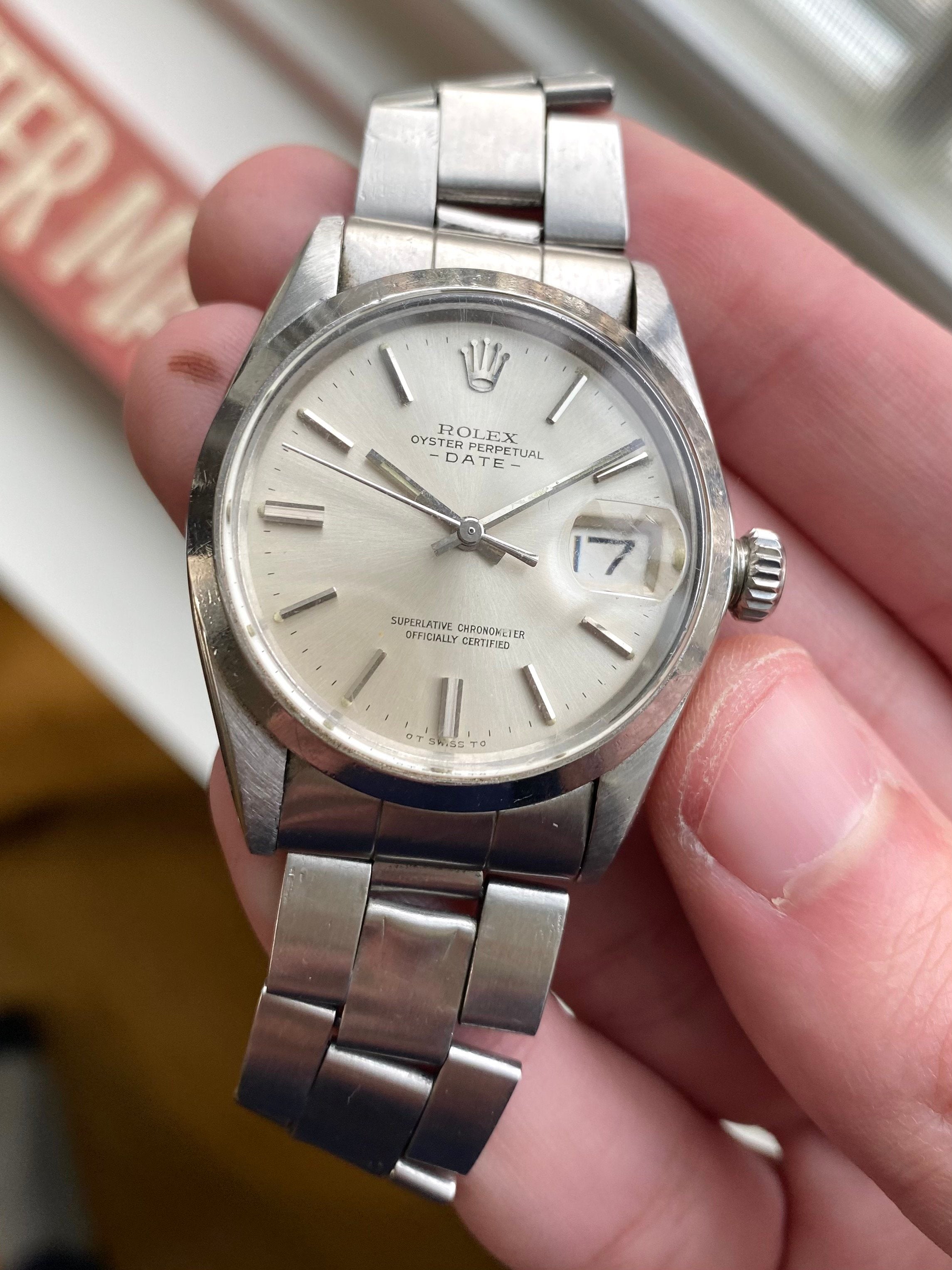 Rolex Oyster Perpetual ref. 1500 — Silver Sigma Dial