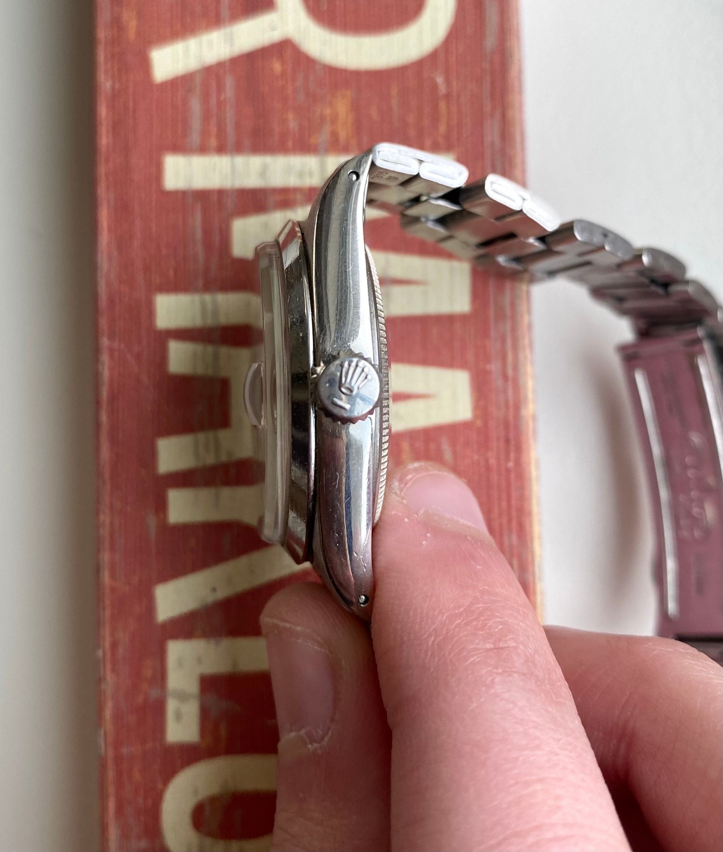 Rolex Oyster Perpetual ref. 1500 — Silver Sigma Dial