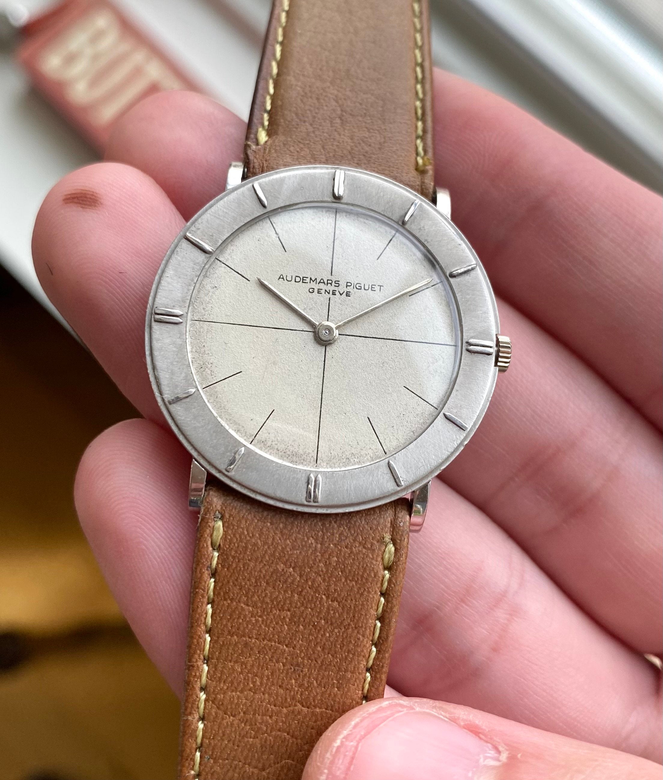 Audemars Piguet "Disco" —18k White Gold Disco