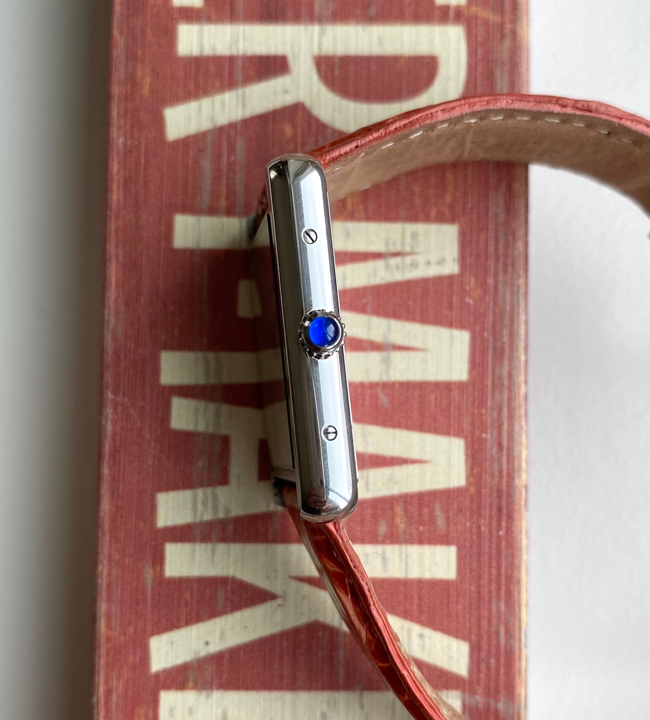 Cartier Tank Solo ref. 3169 — Python Dial