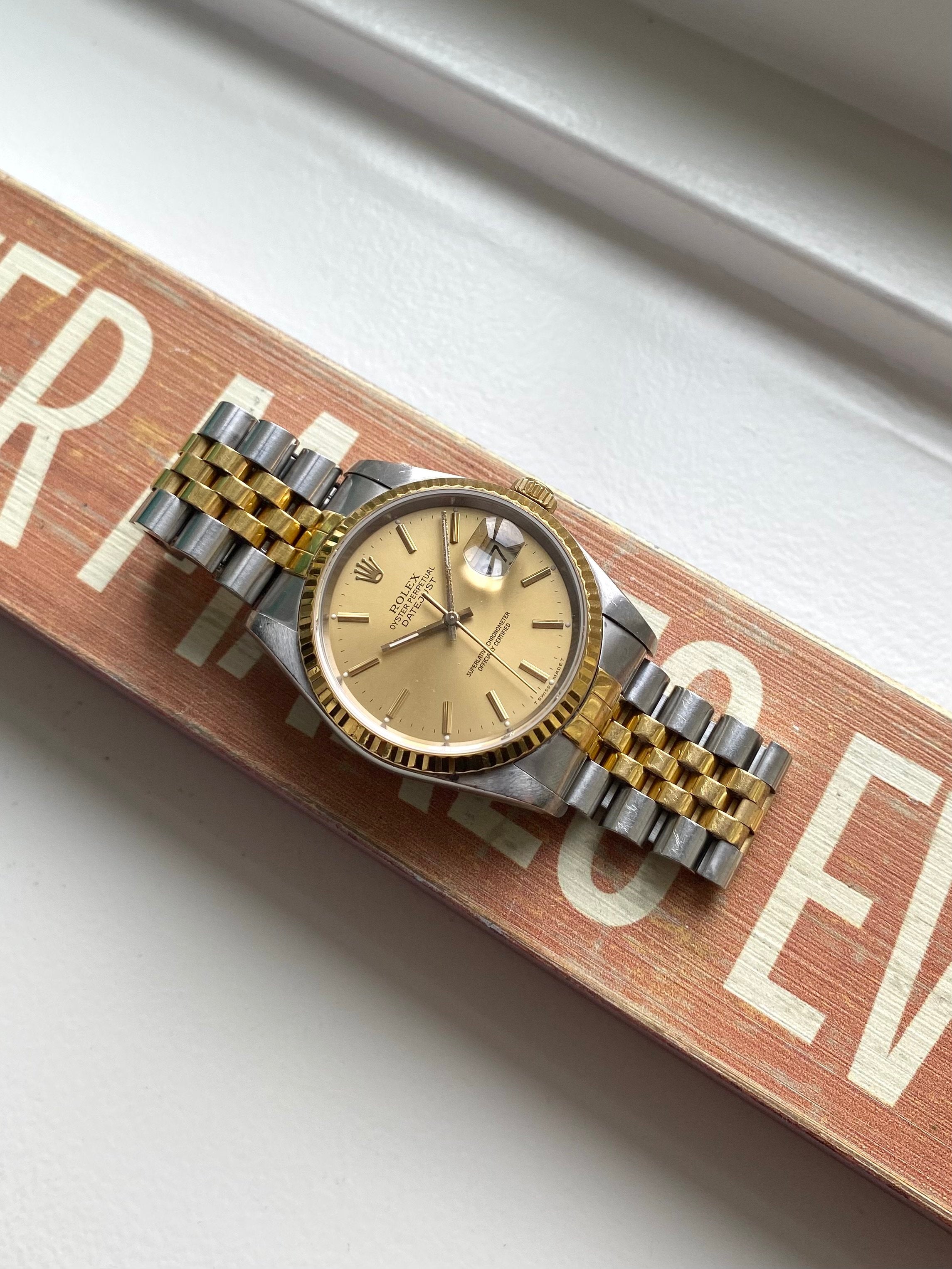 Rolex Datejust 16233 - Champagne