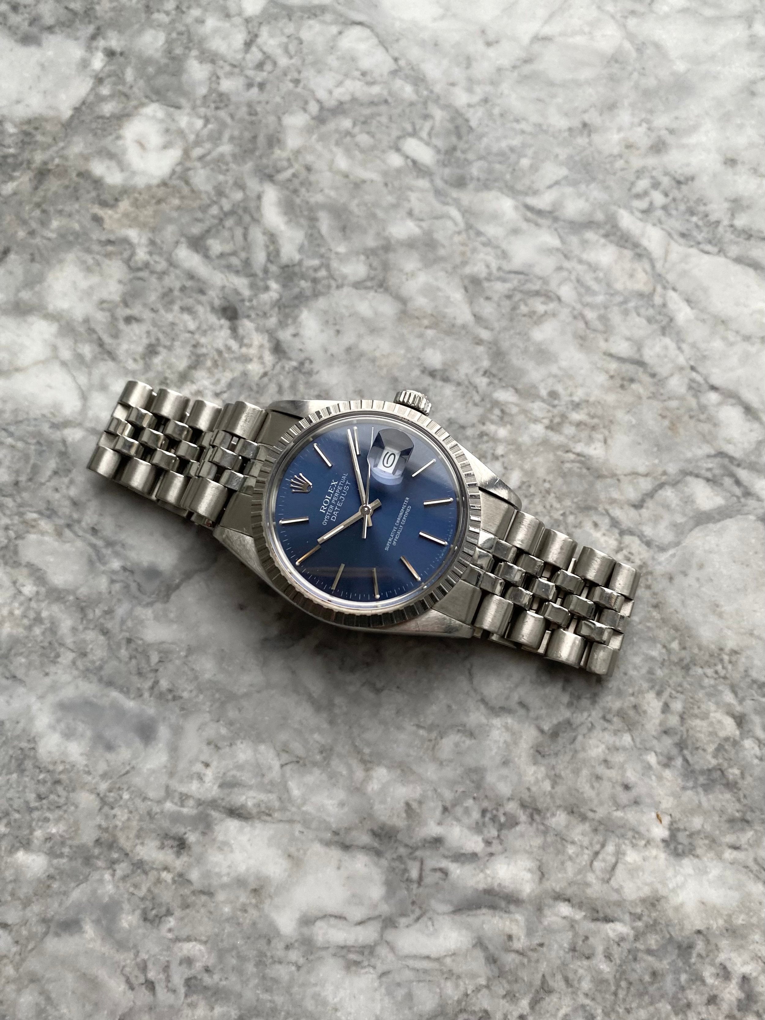 Rolex Datejust 16030 - Blue Dial