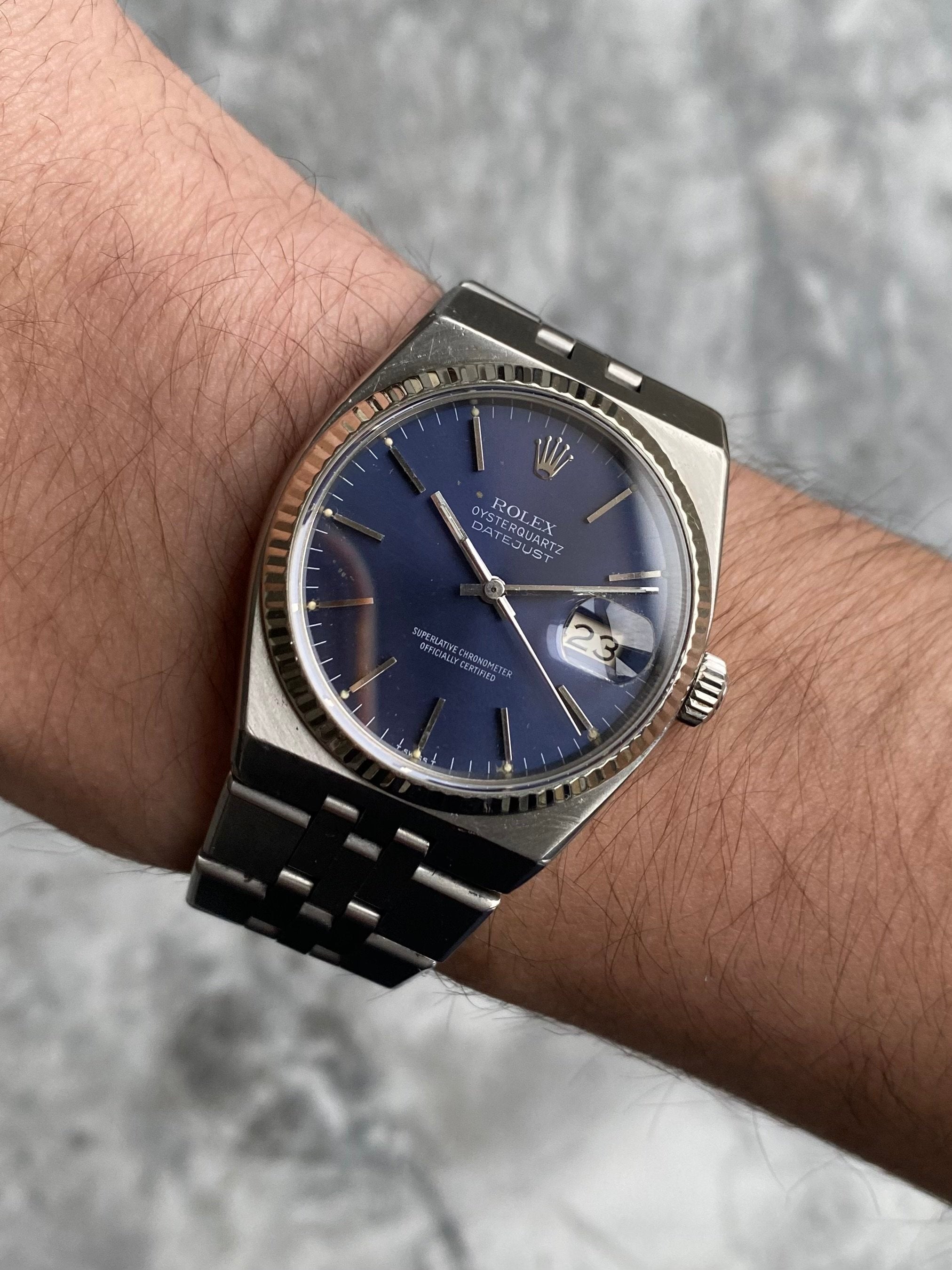 Rolex Datejust 17014 - Oysterquartz.