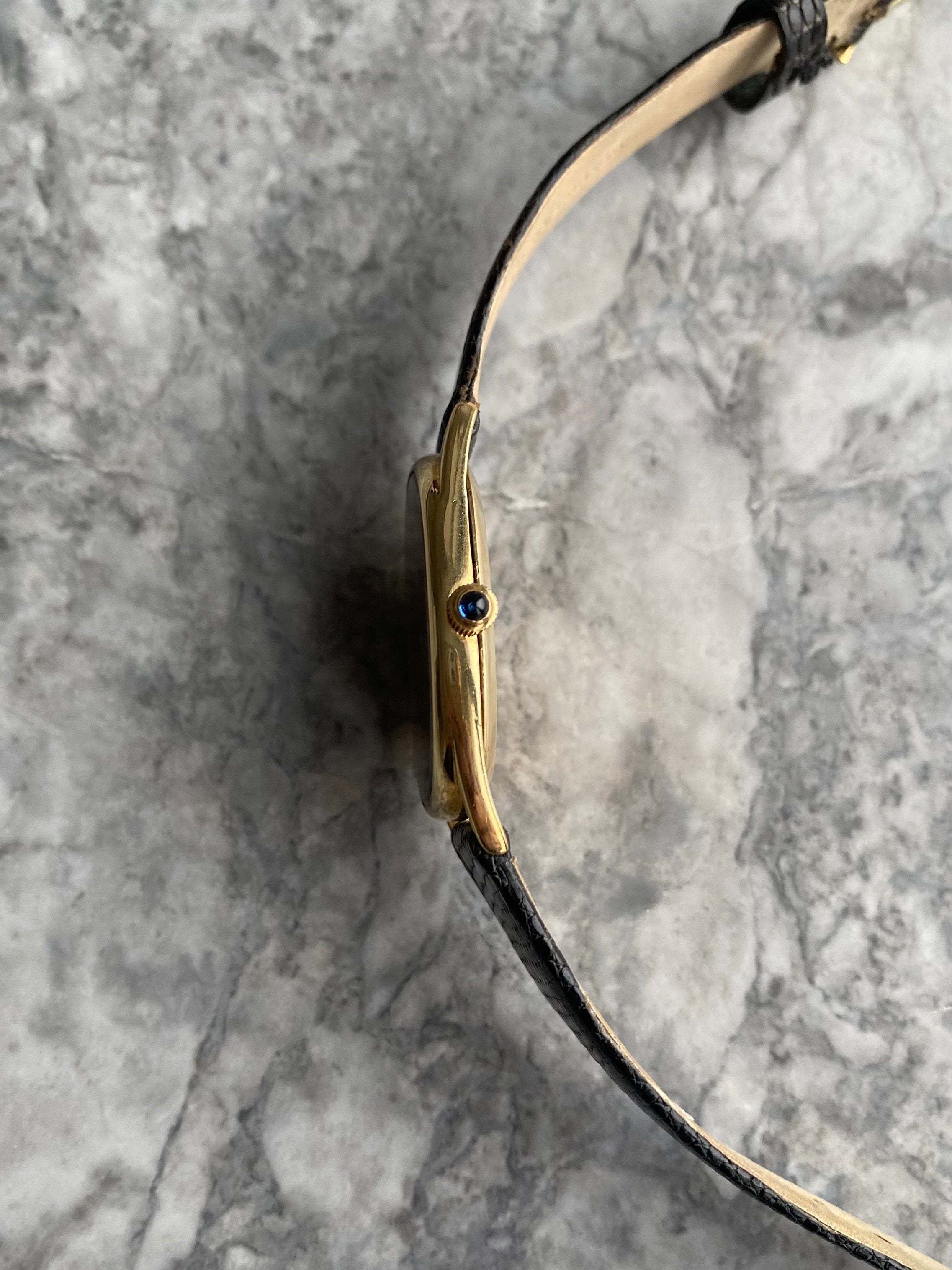 Corum 18K Gold - Blue Linen Dial