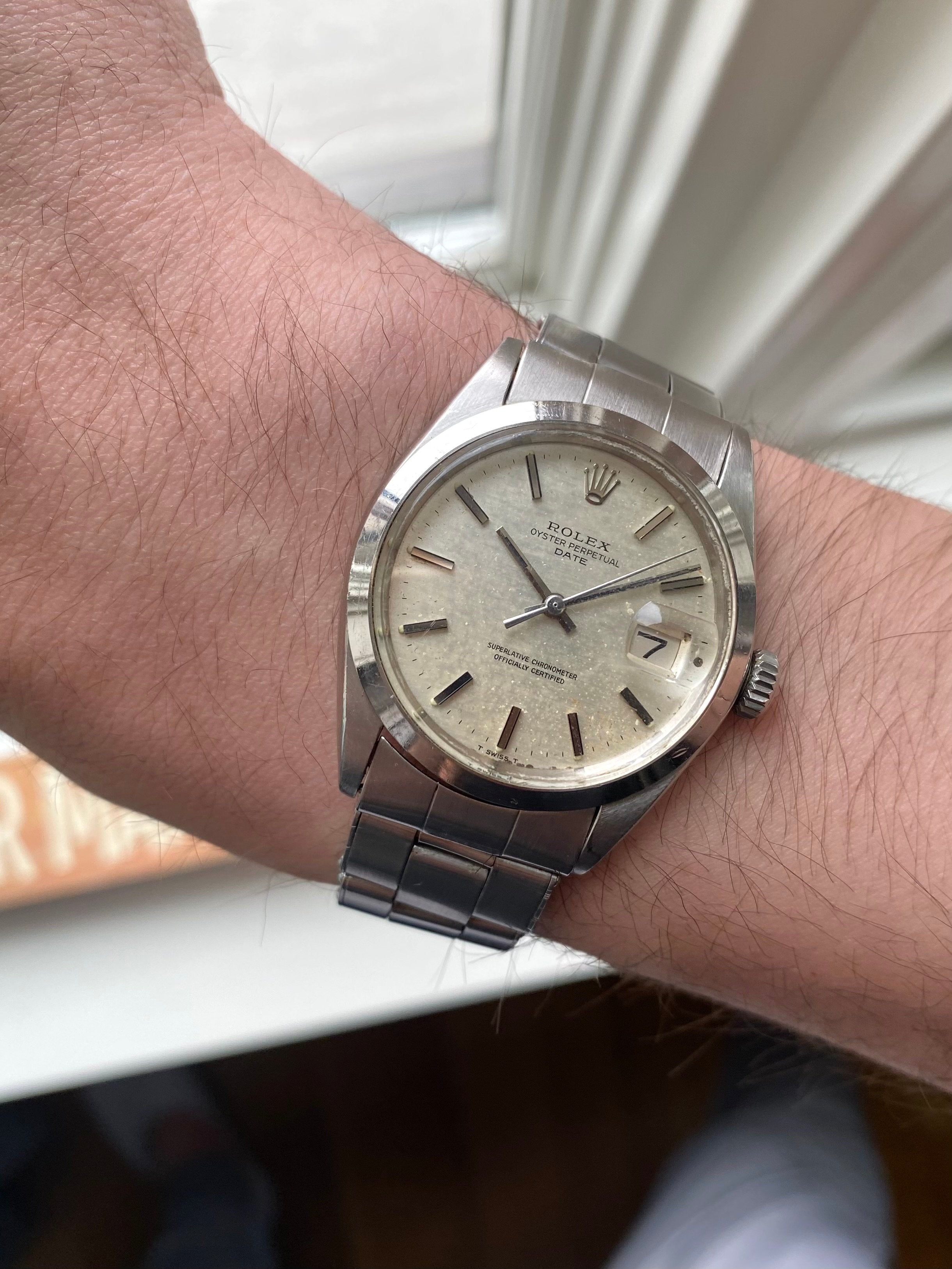 Rolex OP 1500 - Silver Mosaic.