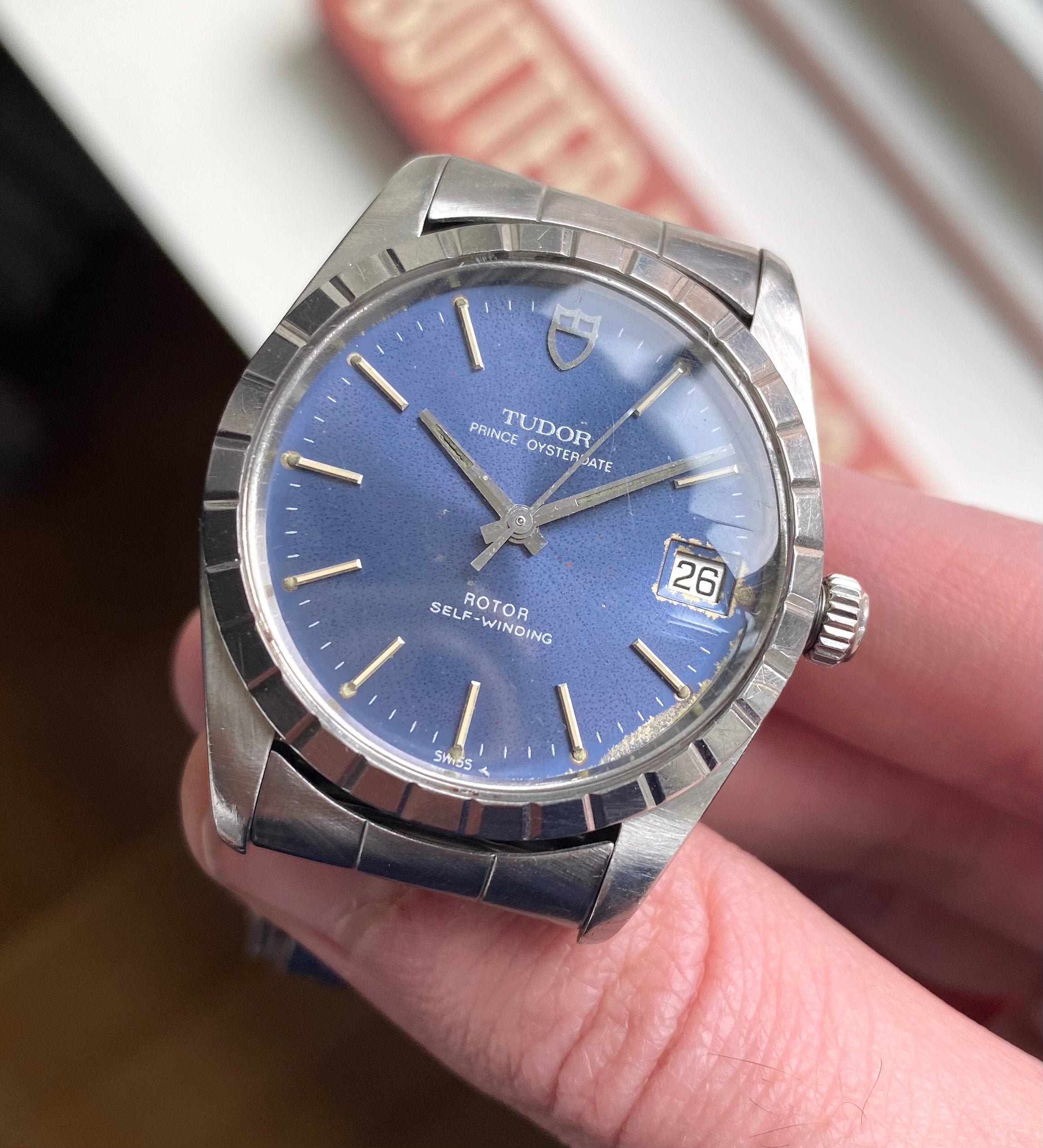 Tudor Prince Oysterdate ref. 74000 — Blue Dial
