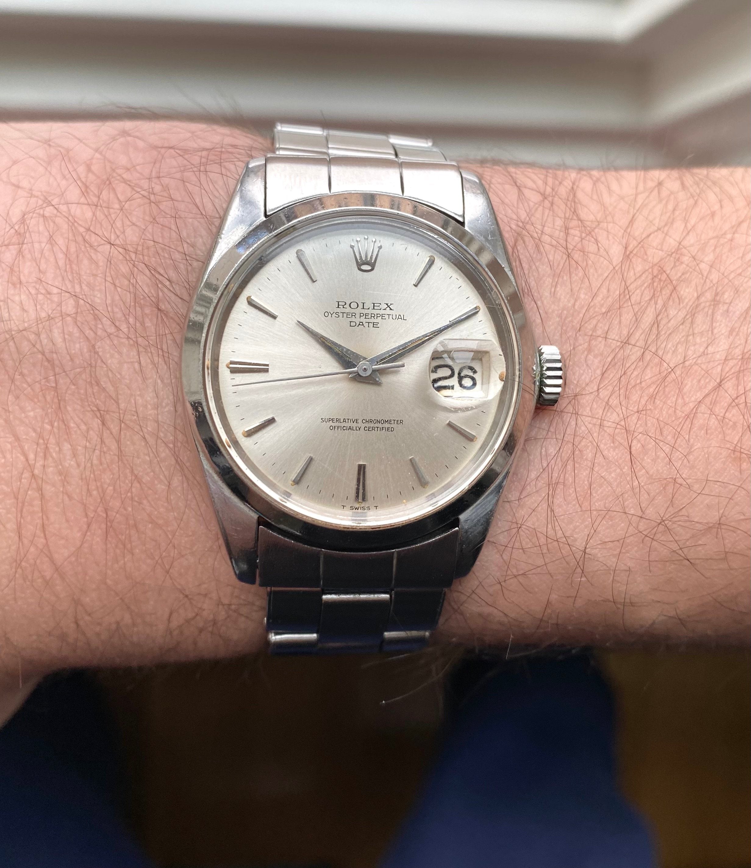 Rolex Oyster Perpetual ref. 1500 — Dauphine Hands