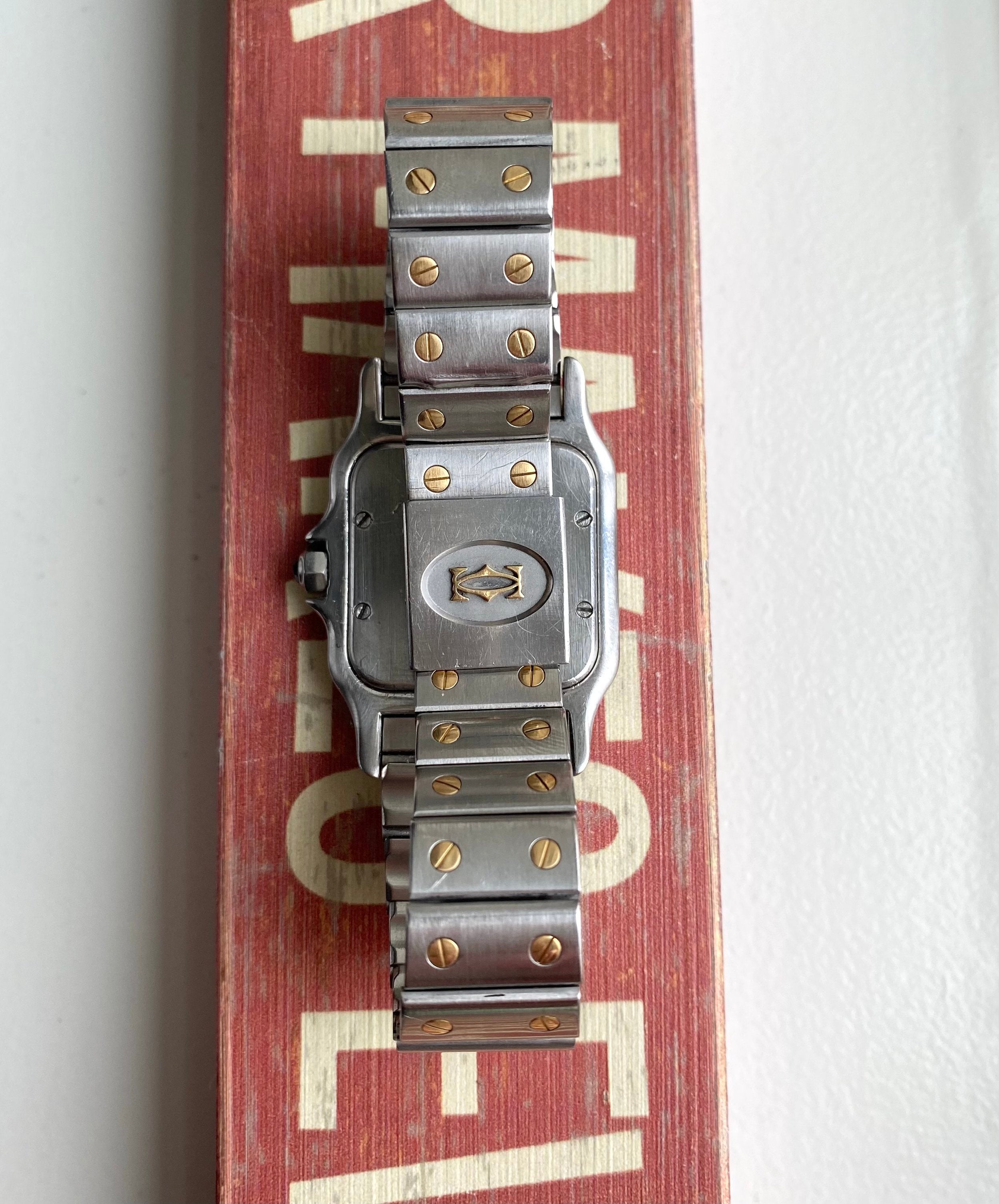 Cartier Santos ref. 1564 — White Roman Numeral Dial