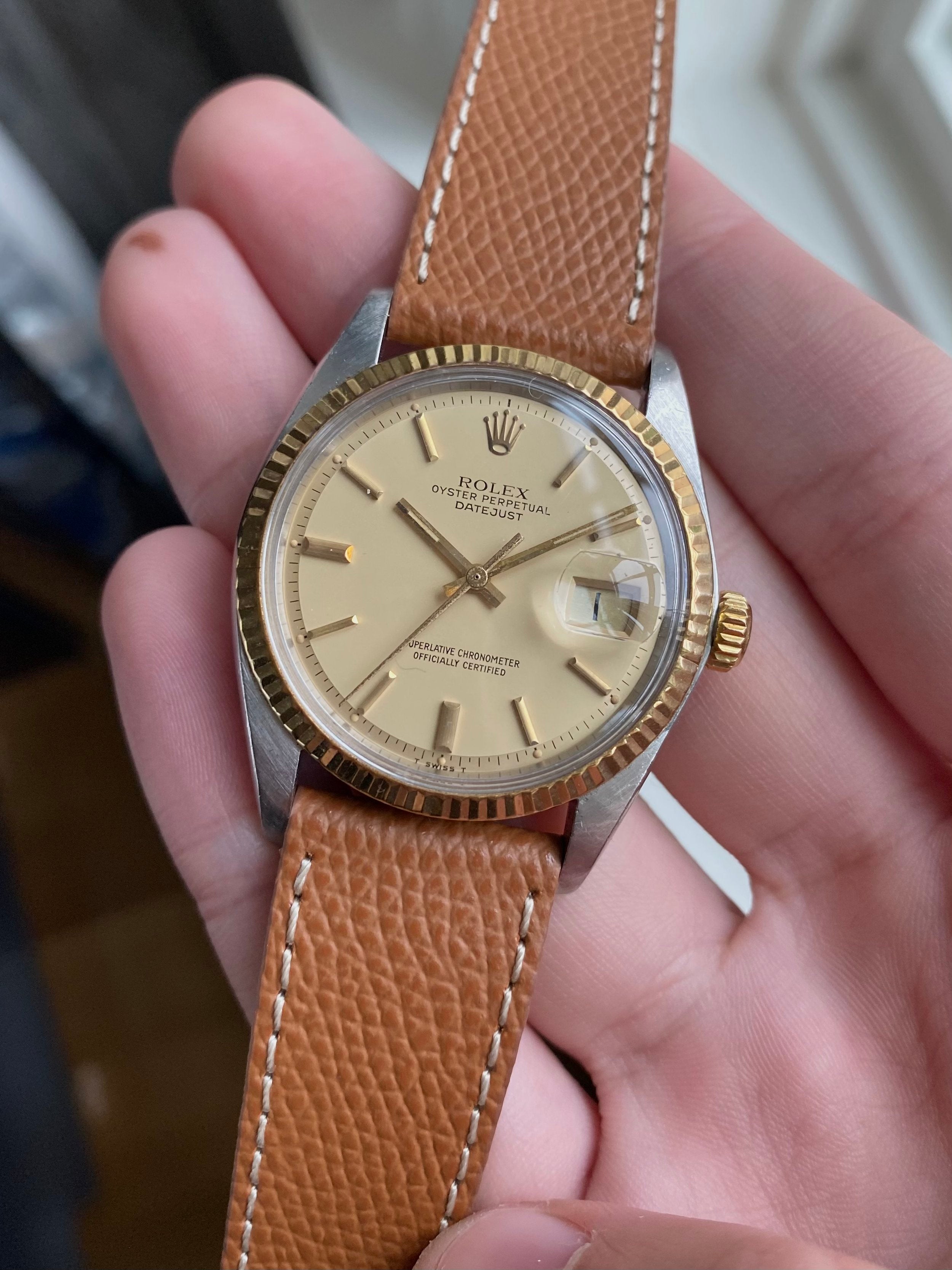 Rolex Datejust 1601 - Matte Champagne