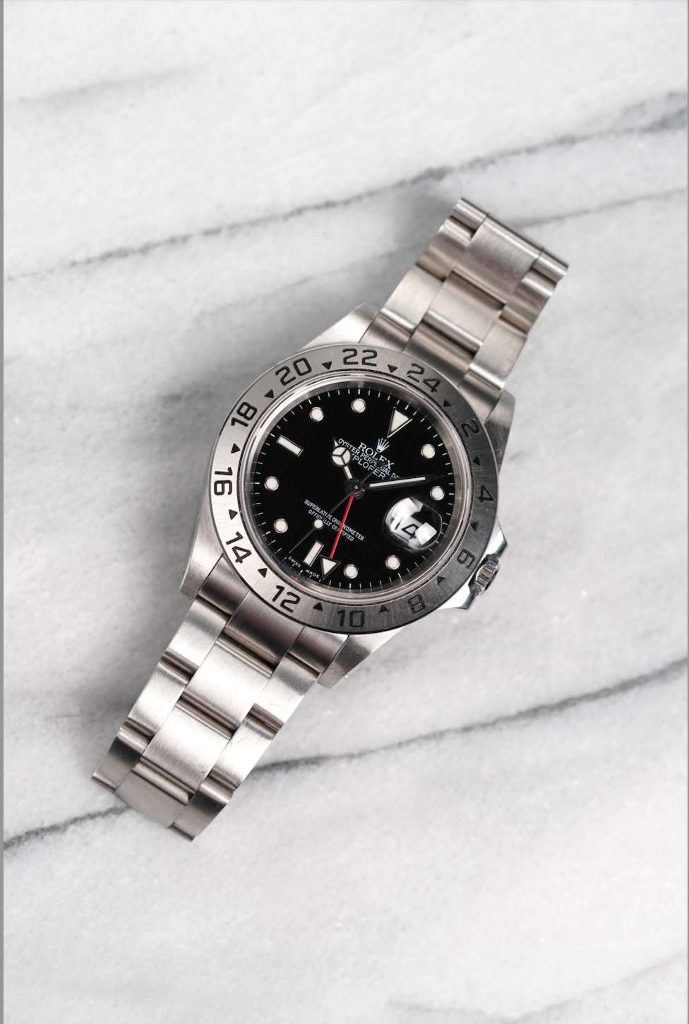 Rolex Explorer II 16570 – Black Dial