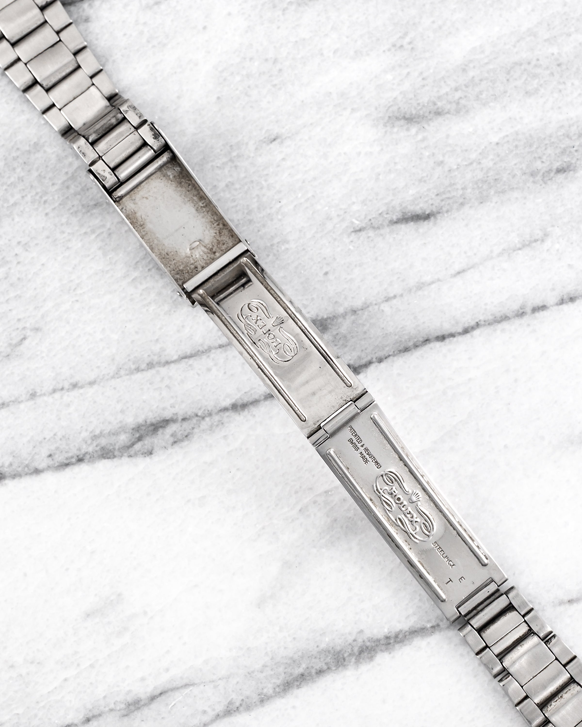 Rolex Rivet Oyster Bracelet – 1970, 19mm Lug Width