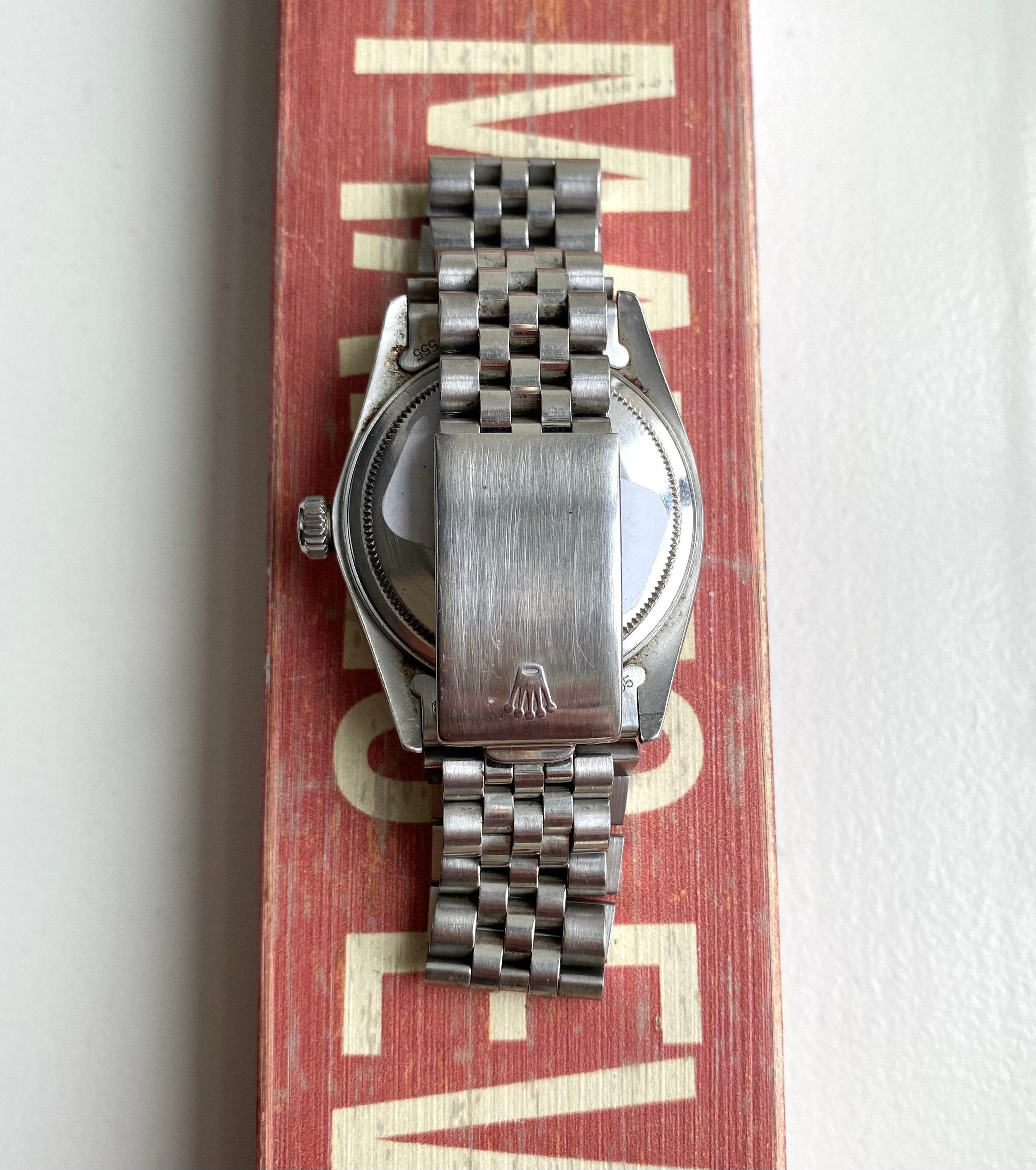 Vintage Rolex Datejust 80s Ref 16014 Silver Dial Quickset 36mm Serviced Watch