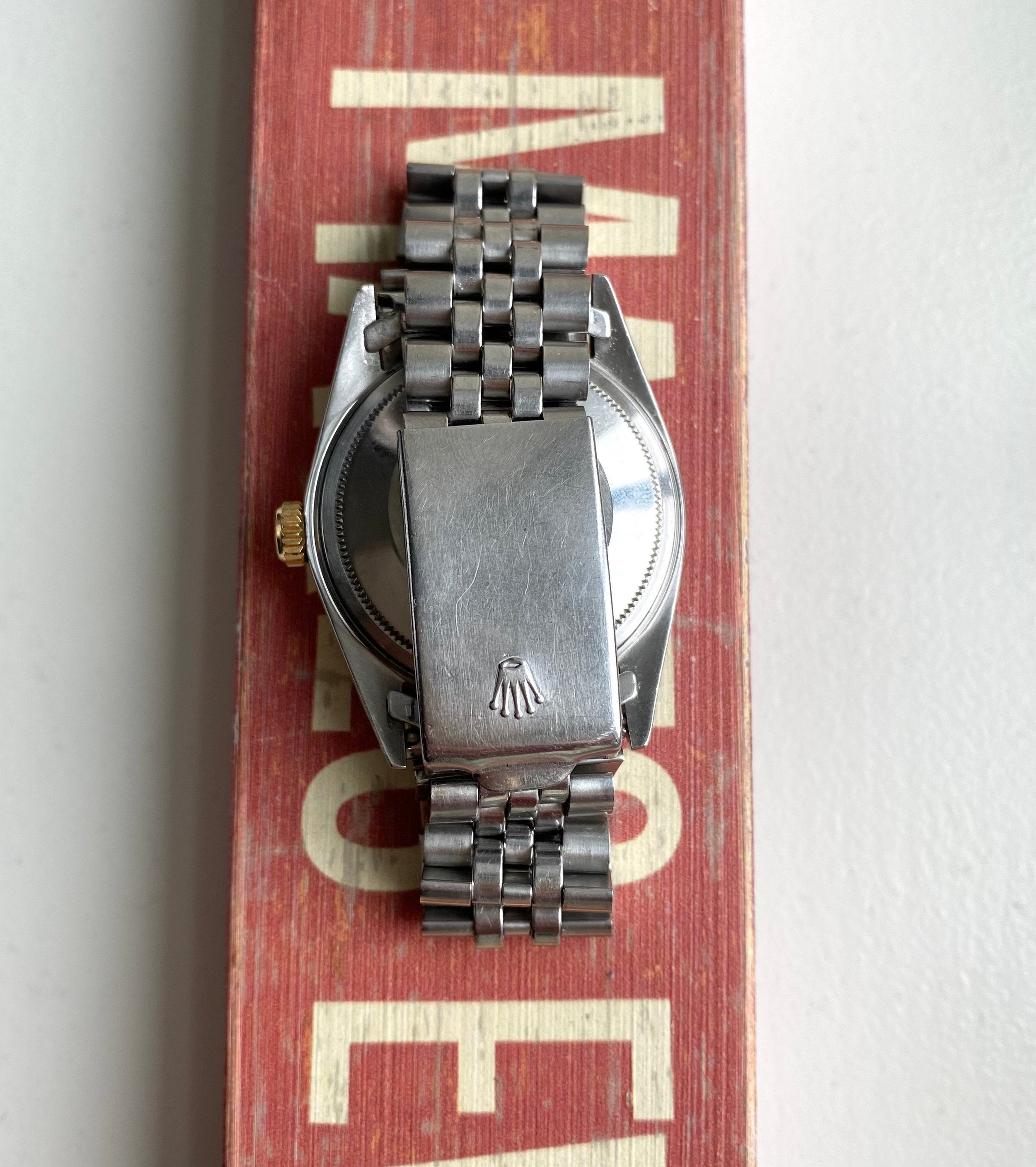 Vintage Rolex Datejust Ref 1601 70s Automatic Silver Dial 36mm Watch