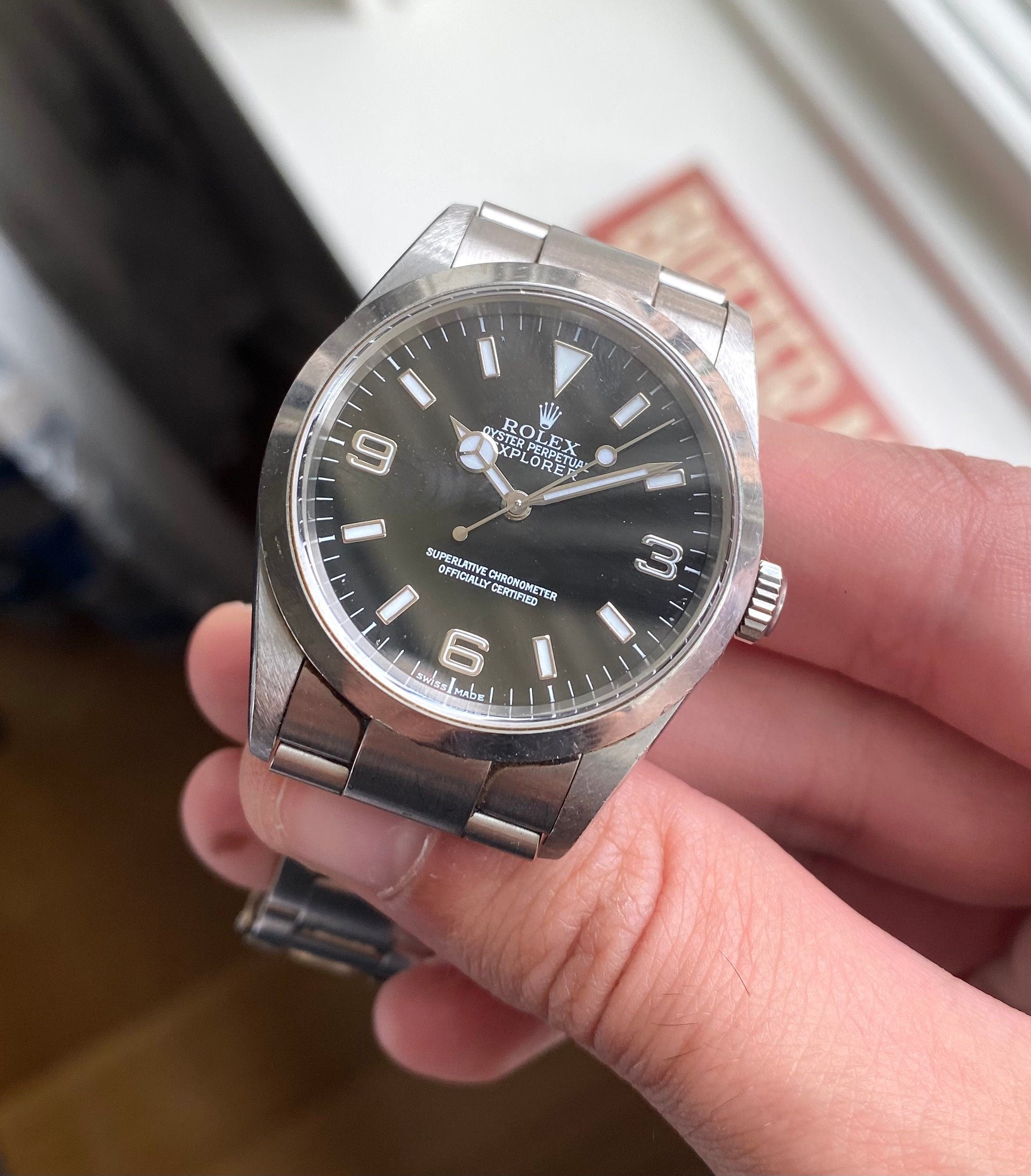 Explorer Reference 114270 2000s Black Dial 36mm Watch