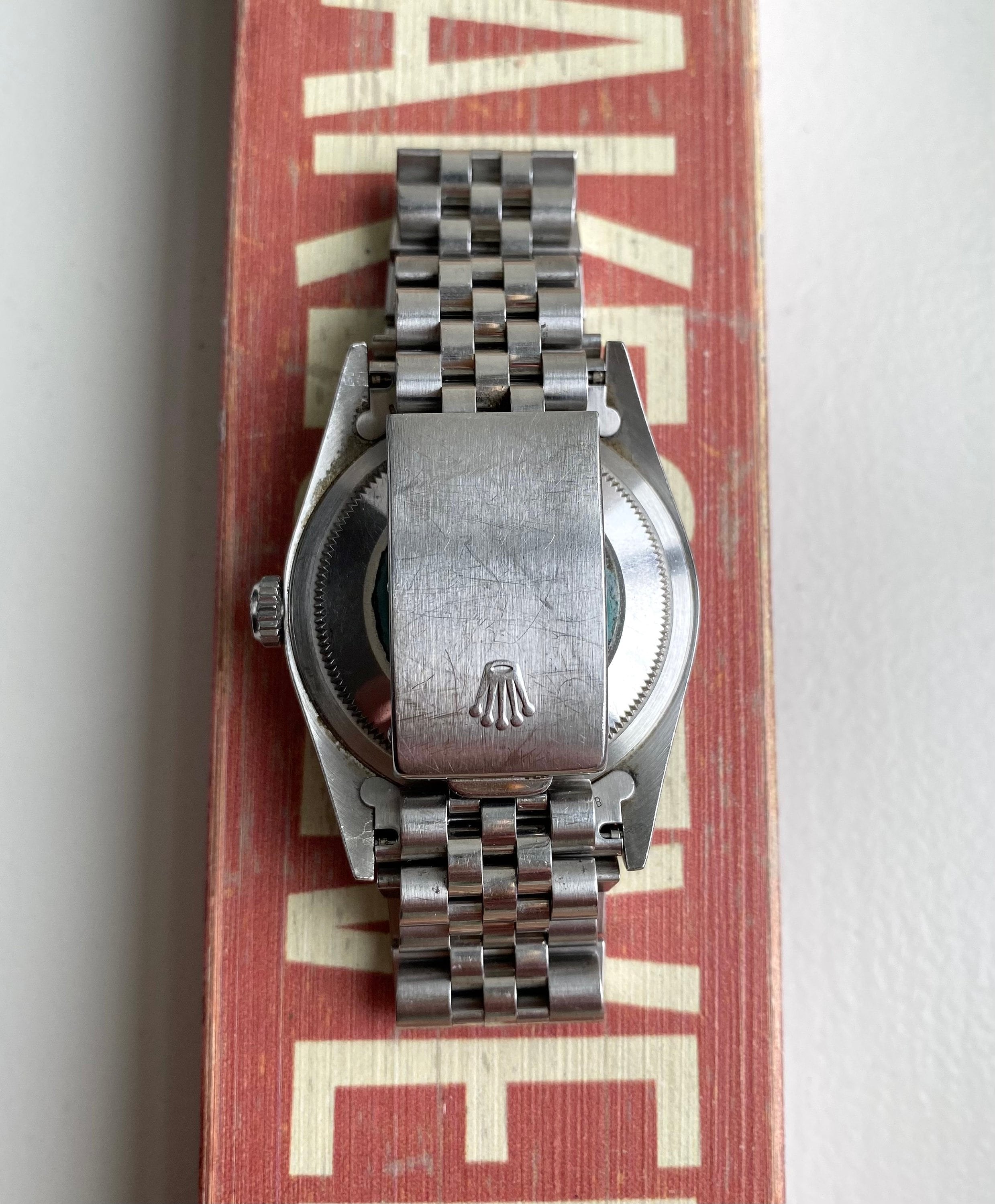 Rolex Datejust 36mm Reference 16200 Blue Sunburst Dial S Serial, 1993 Watch