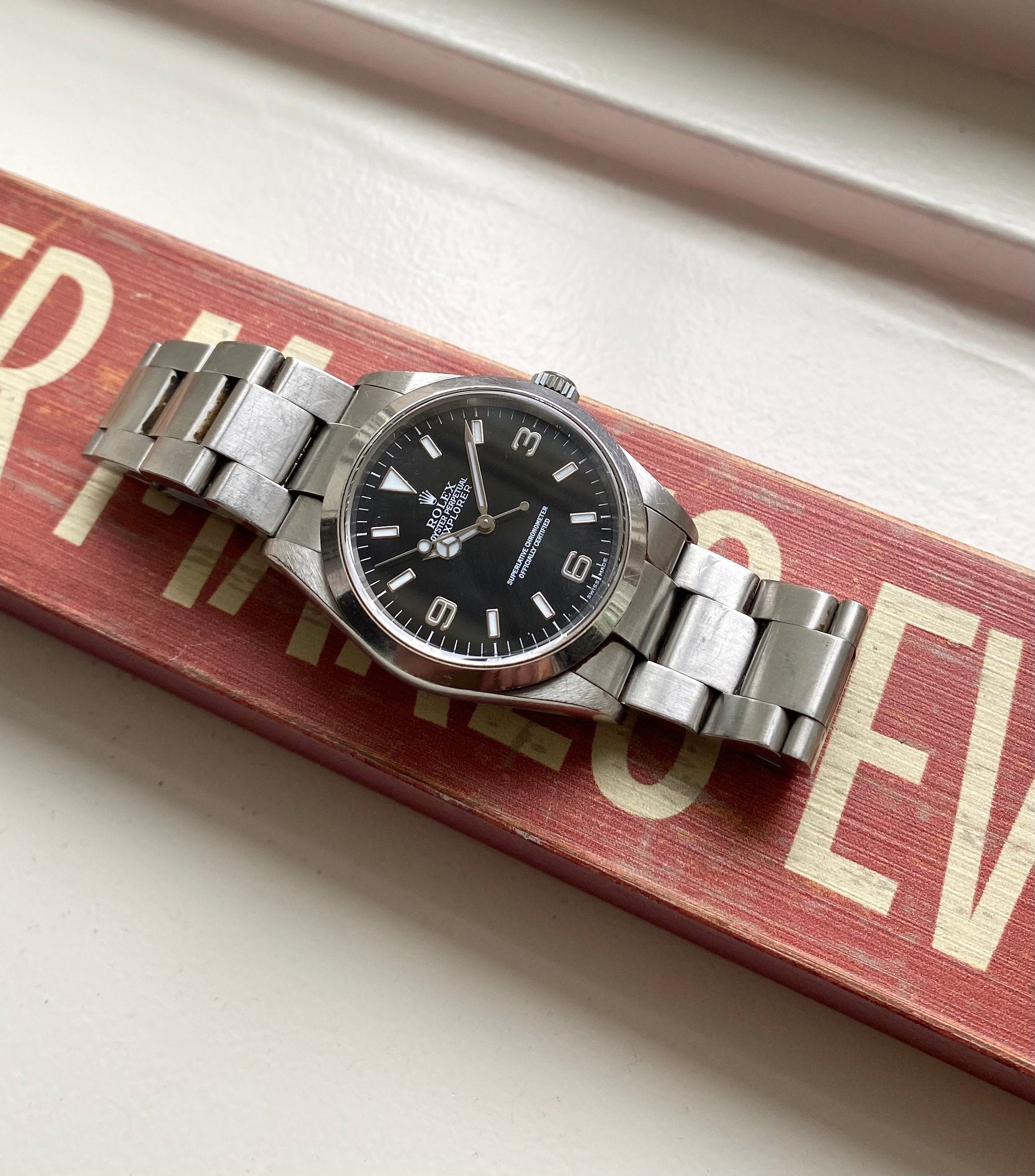 Explorer Reference 114270 2000s Black Dial 36mm Watch