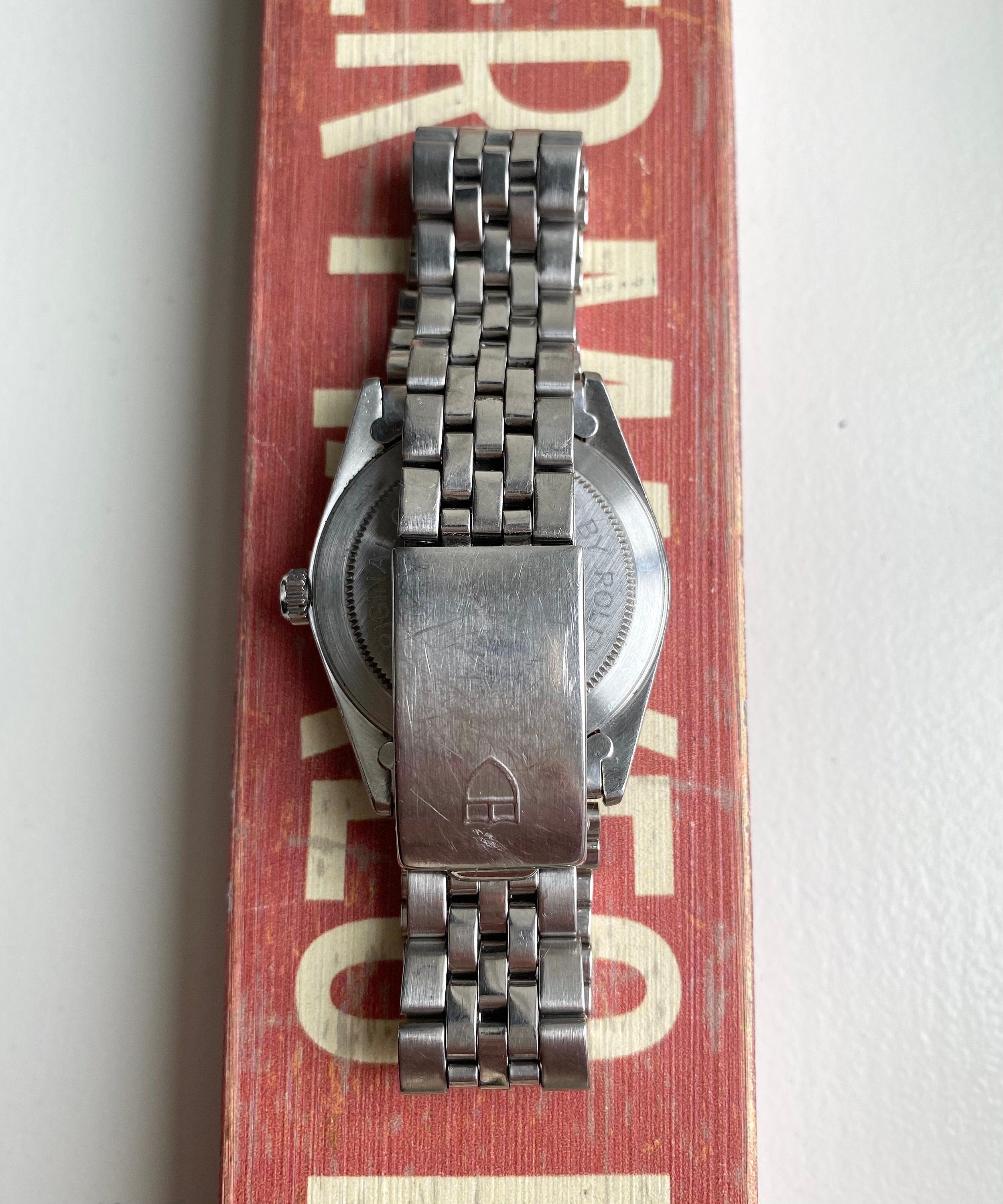 Tudor Prince Oysterdate 90s Ref 74010 Automatic Silver Dial Quickset Steel Watch