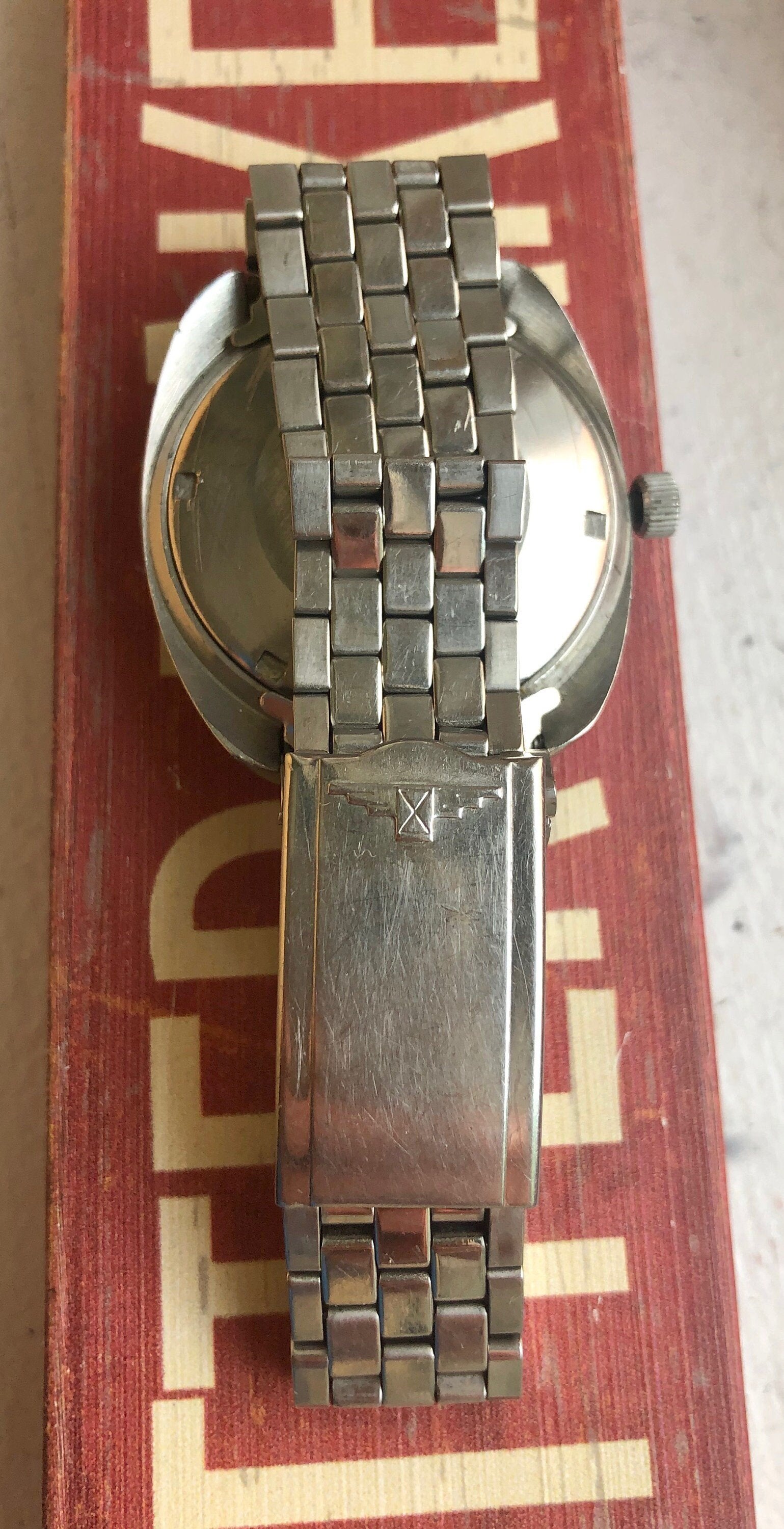 Vintage Longines Admiral Diver Stainless Steel Automatic w/ Bracelet Watch